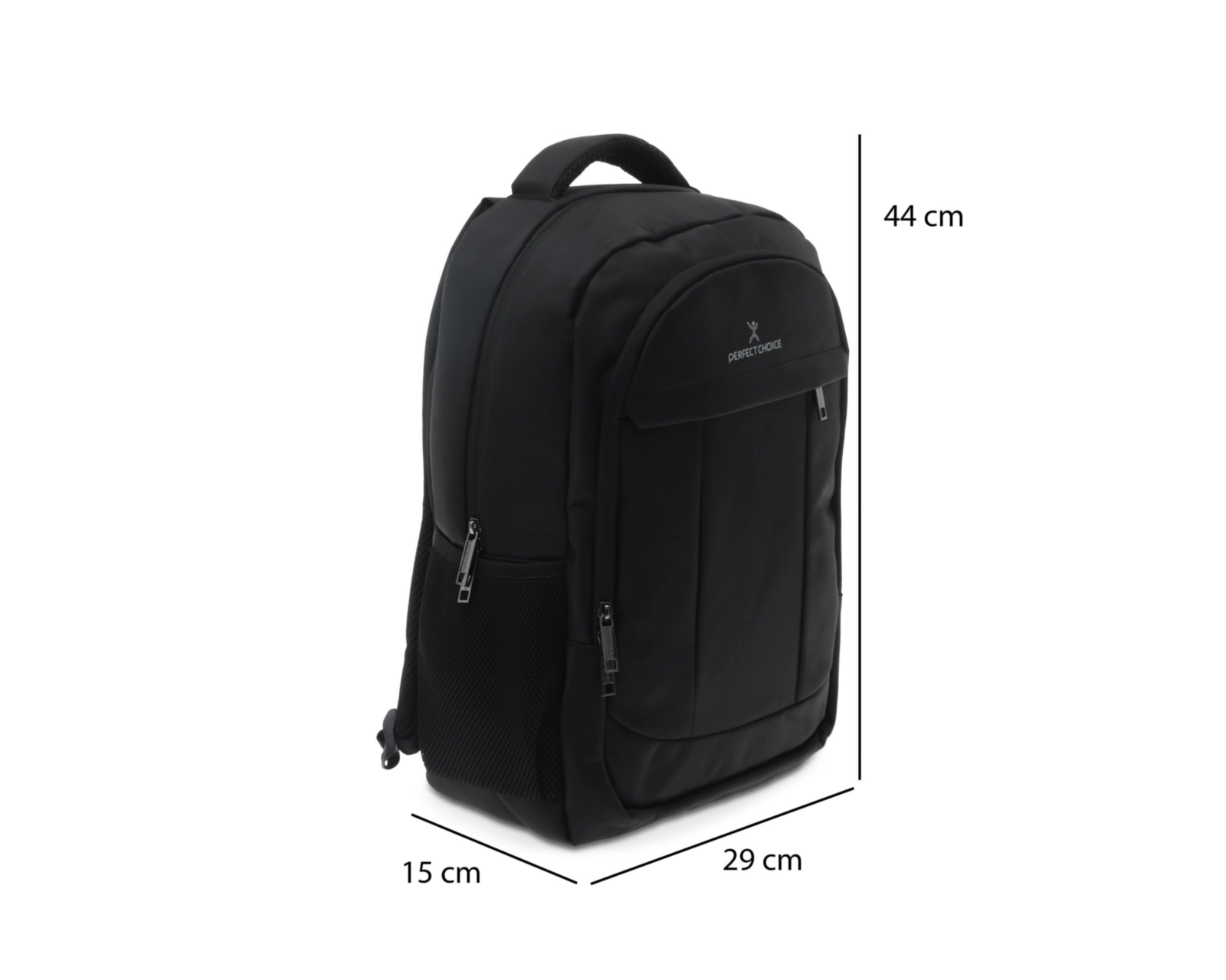 Foto 8 pulgar | Mochila para Laptop Perfect Choice Auden 17" Negra