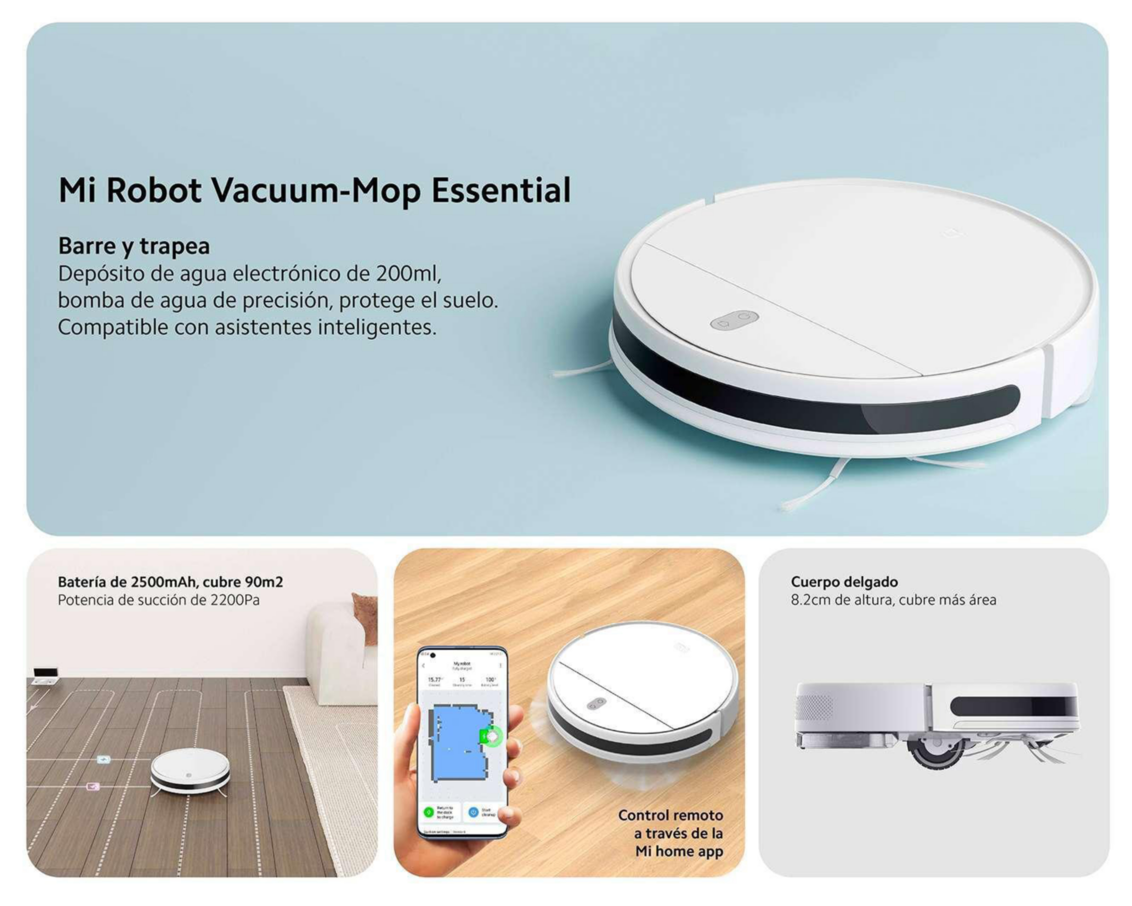 Foto 5 | Aspiradora Inalámbrica Xiaomi Essential