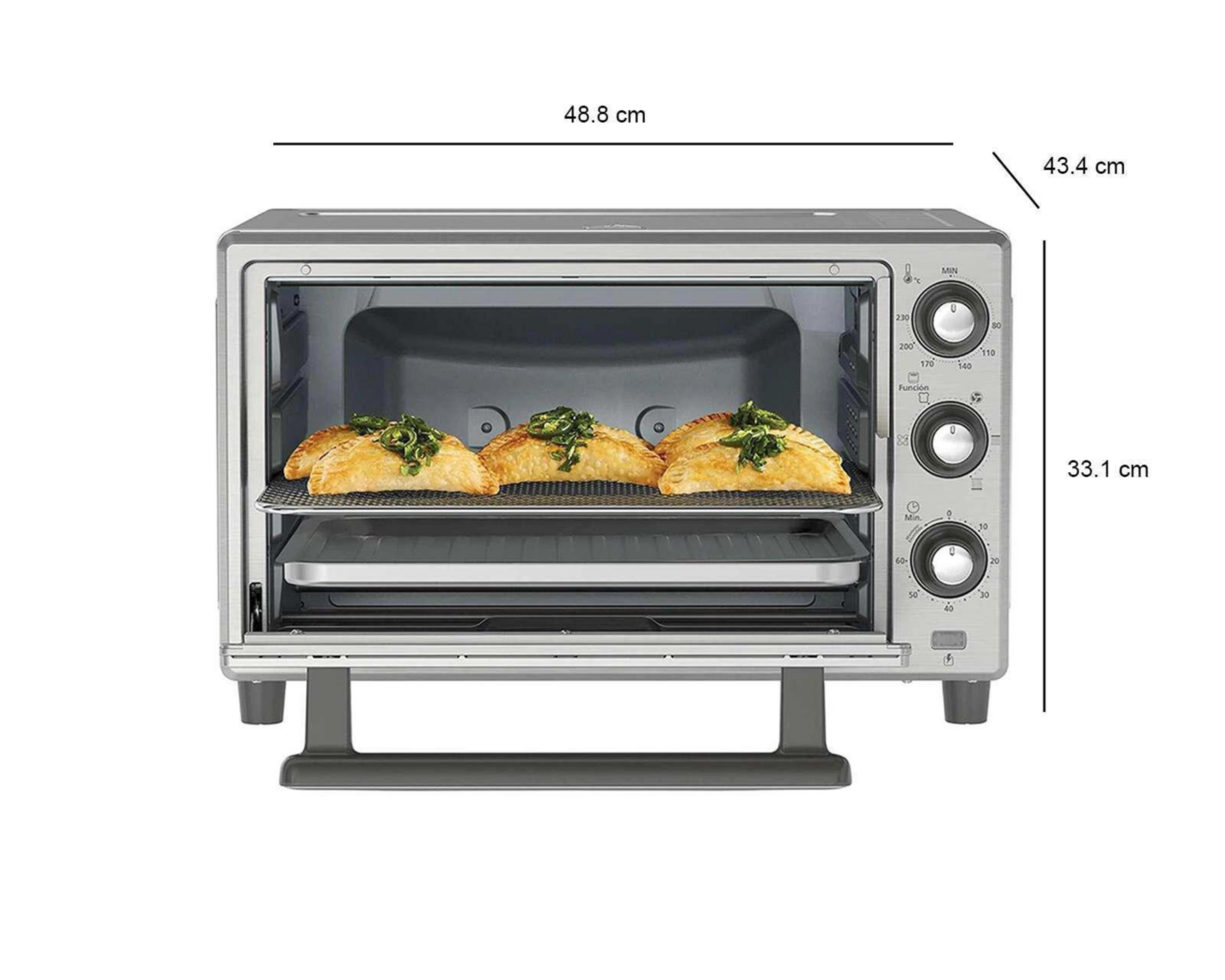 Foto 9 pulgar | Horno Eléctrico con Freidora de Aire Oster 35 L