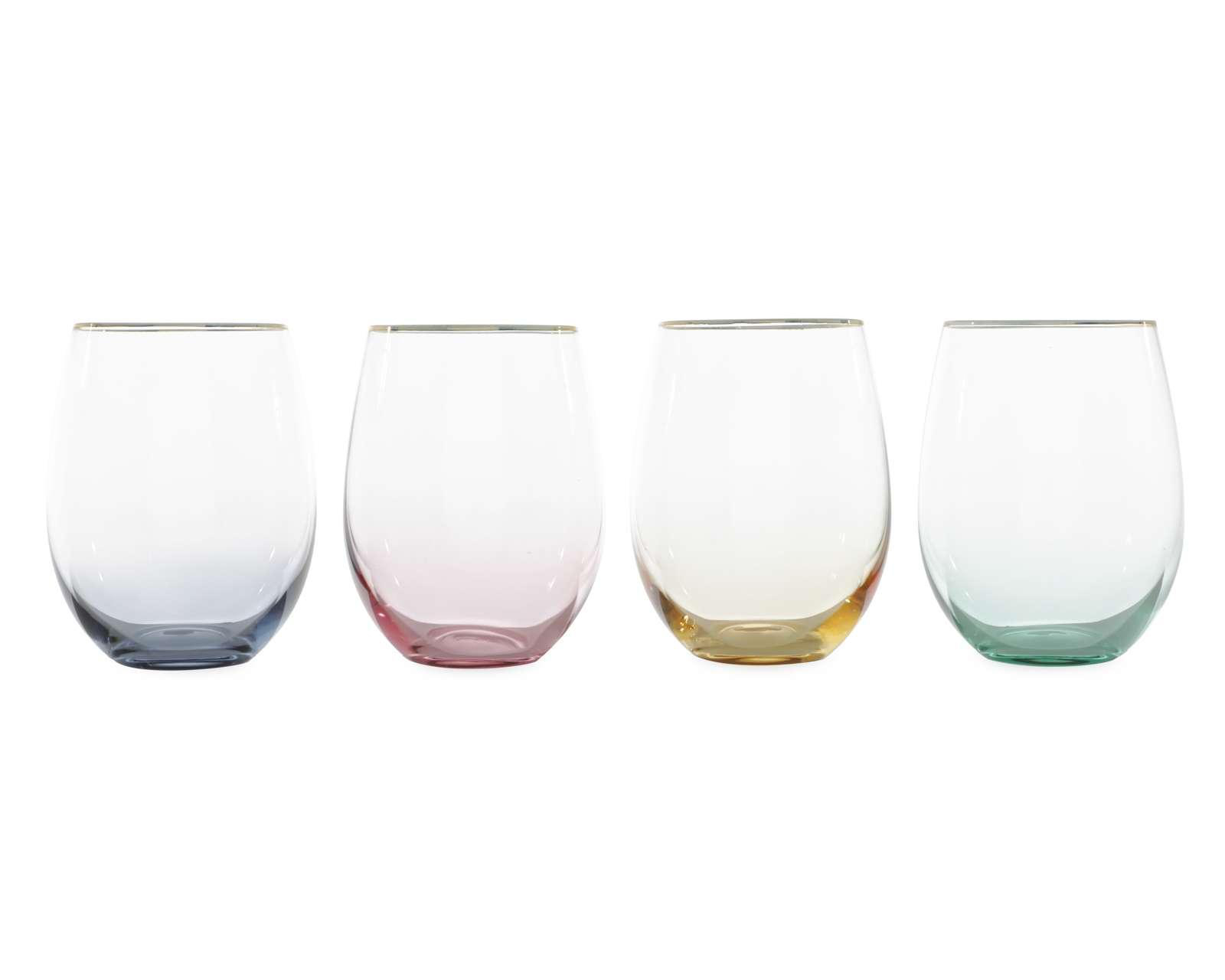 Foto 1 | Juego de Vasos de Vidrio Starhaus 4 Piezas