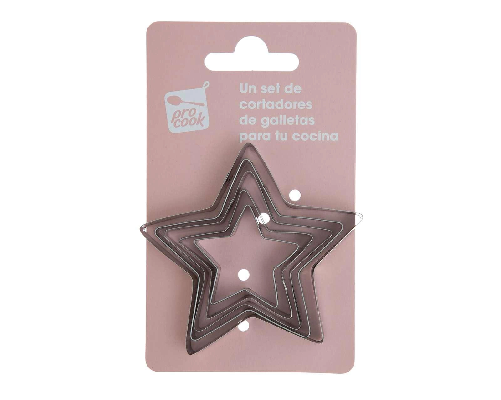 Foto 5 pulgar | Cortador de Galletas Procook GVS009S 5 Piezas