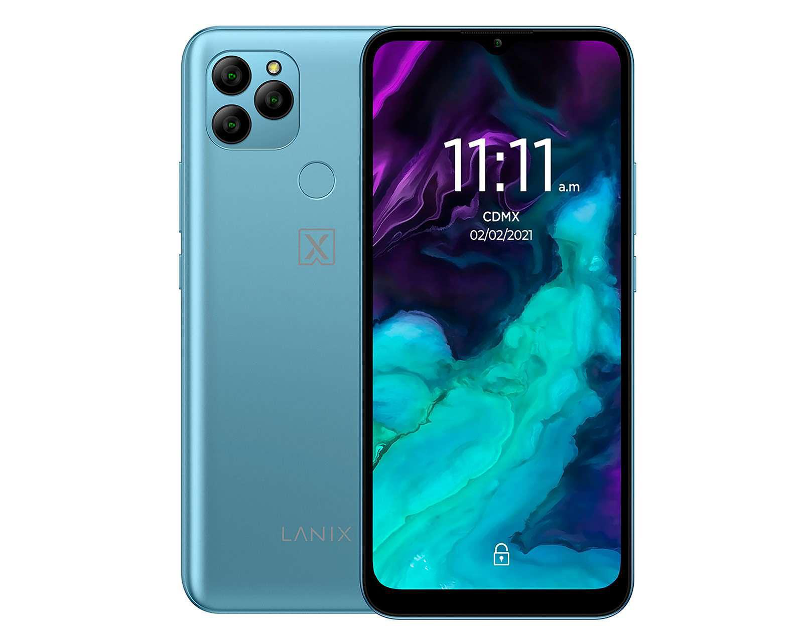 Celular Lanix Desbloqueado Alpha 1V 32 GB Aqua $1,999