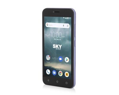 Foto 4 | Celular Sky Device Liberado Platinum J5 16 GB Morado