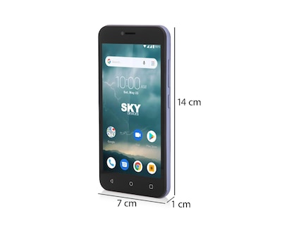 Foto 8 | Celular Sky Device Liberado Platinum J5 16 GB Morado