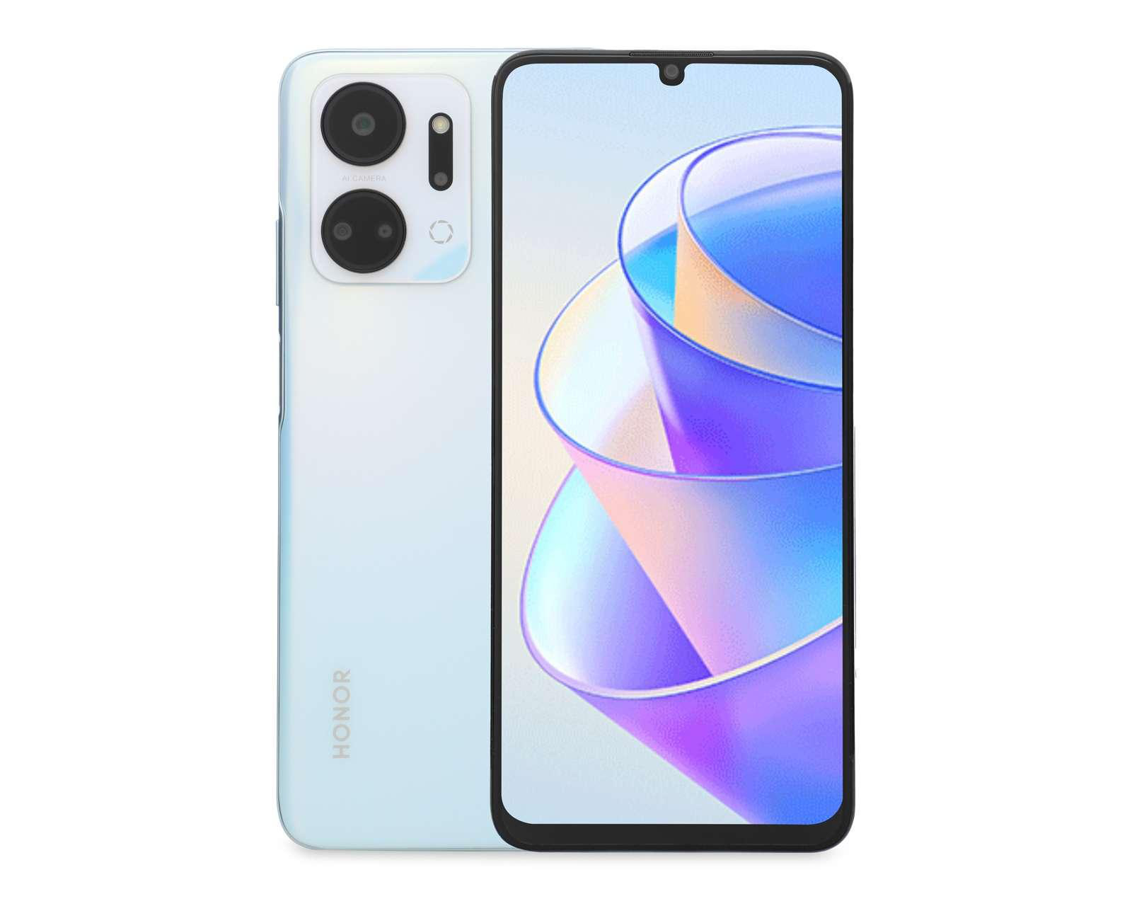 AT&T/Unefon Honor X7A 128 GB Plata