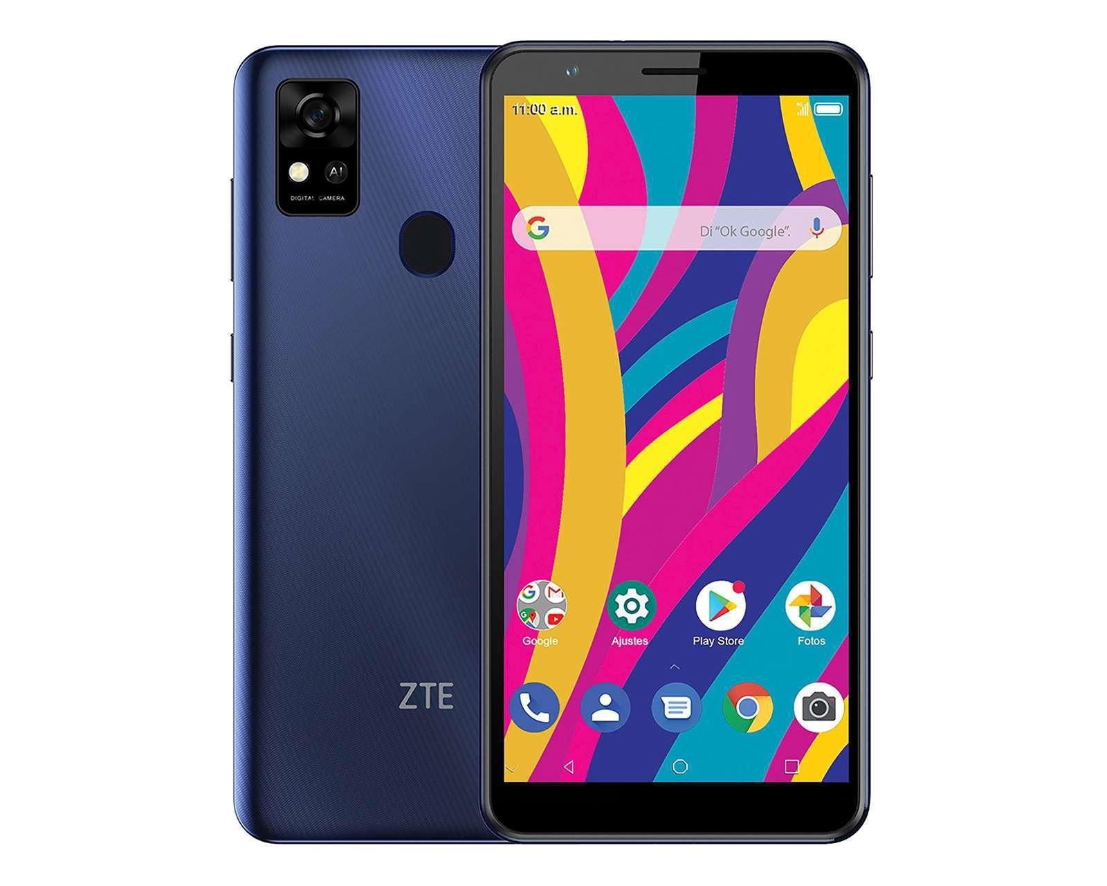 Foto 2 pulgar | Celular ZTE Desbloqueado Blade A31 32 GB Azul