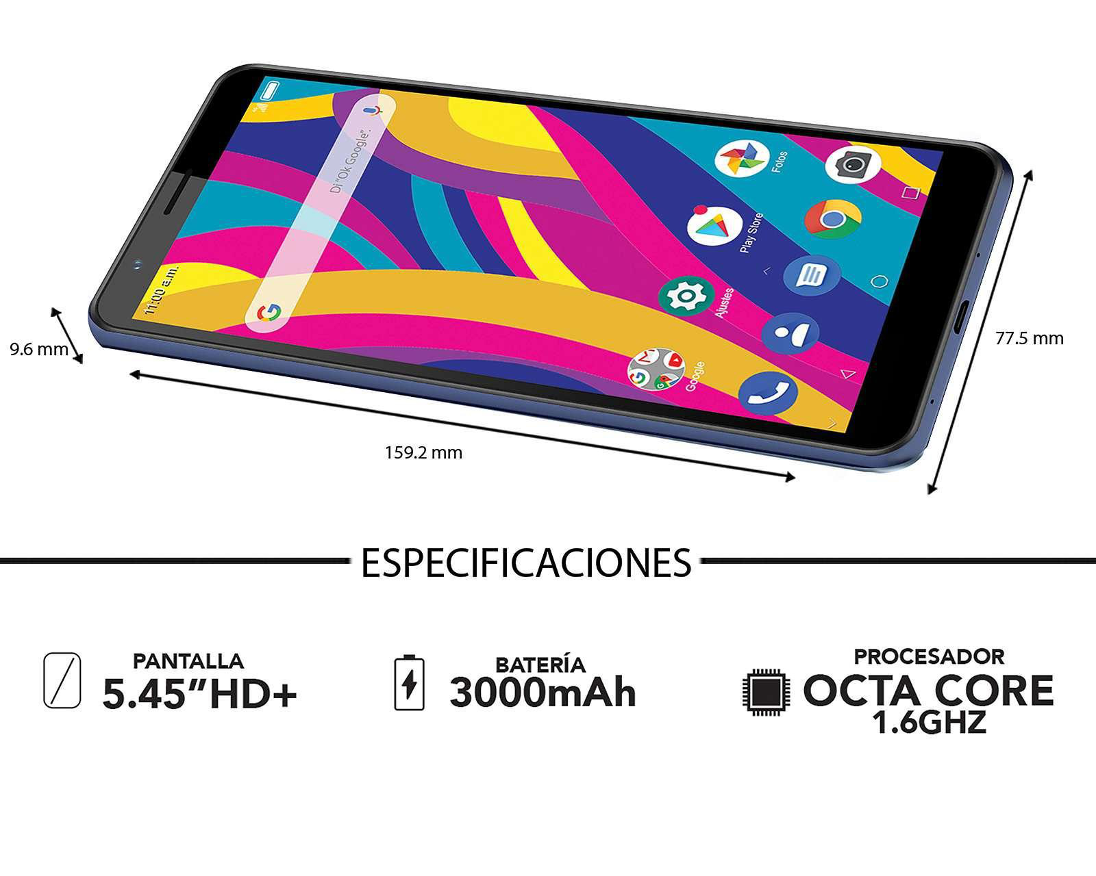 Foto 8 | Celular ZTE Desbloqueado Blade A31 32 GB Azul