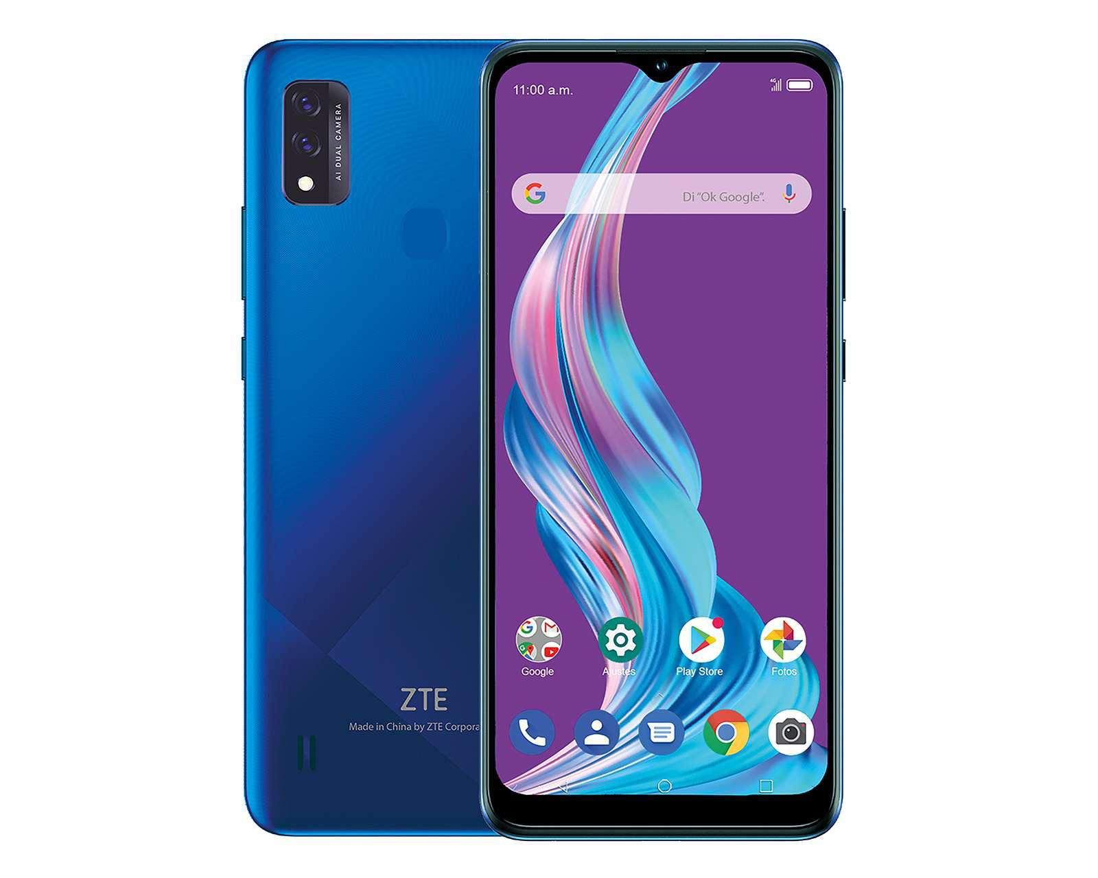 Foto 1 | Celular ZTE Desbloqueado Blade A51 64 GB Azul