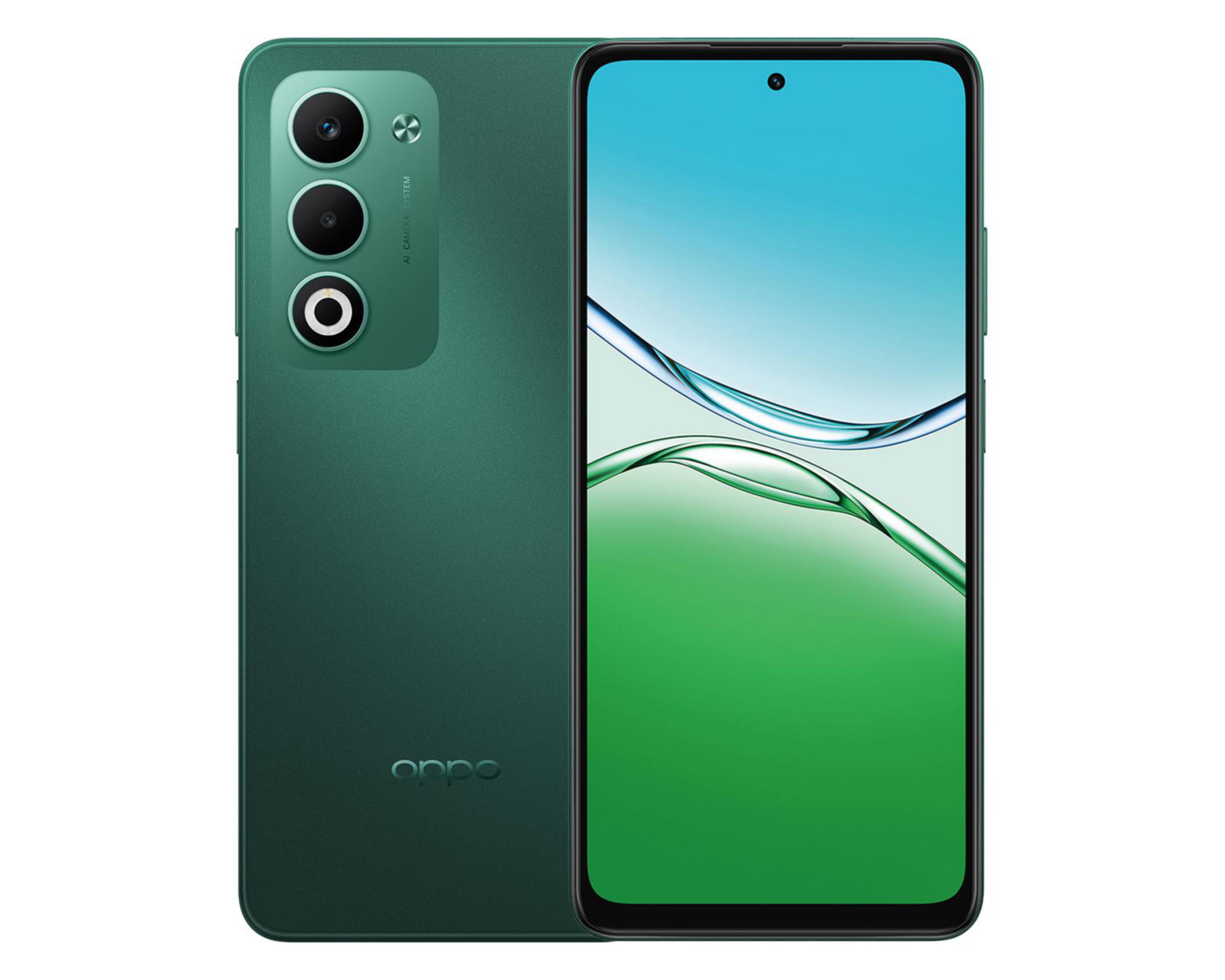 Foto 2 pulgar | Telcel OPPO A5 256 GB Verde