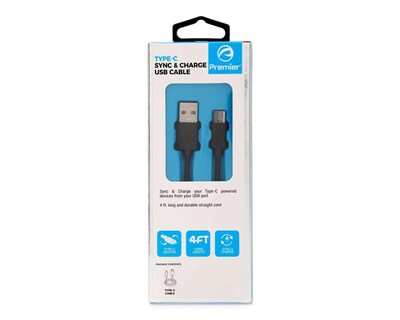 Foto 3 | Cable Premier Tipo USB-C 1 Metro