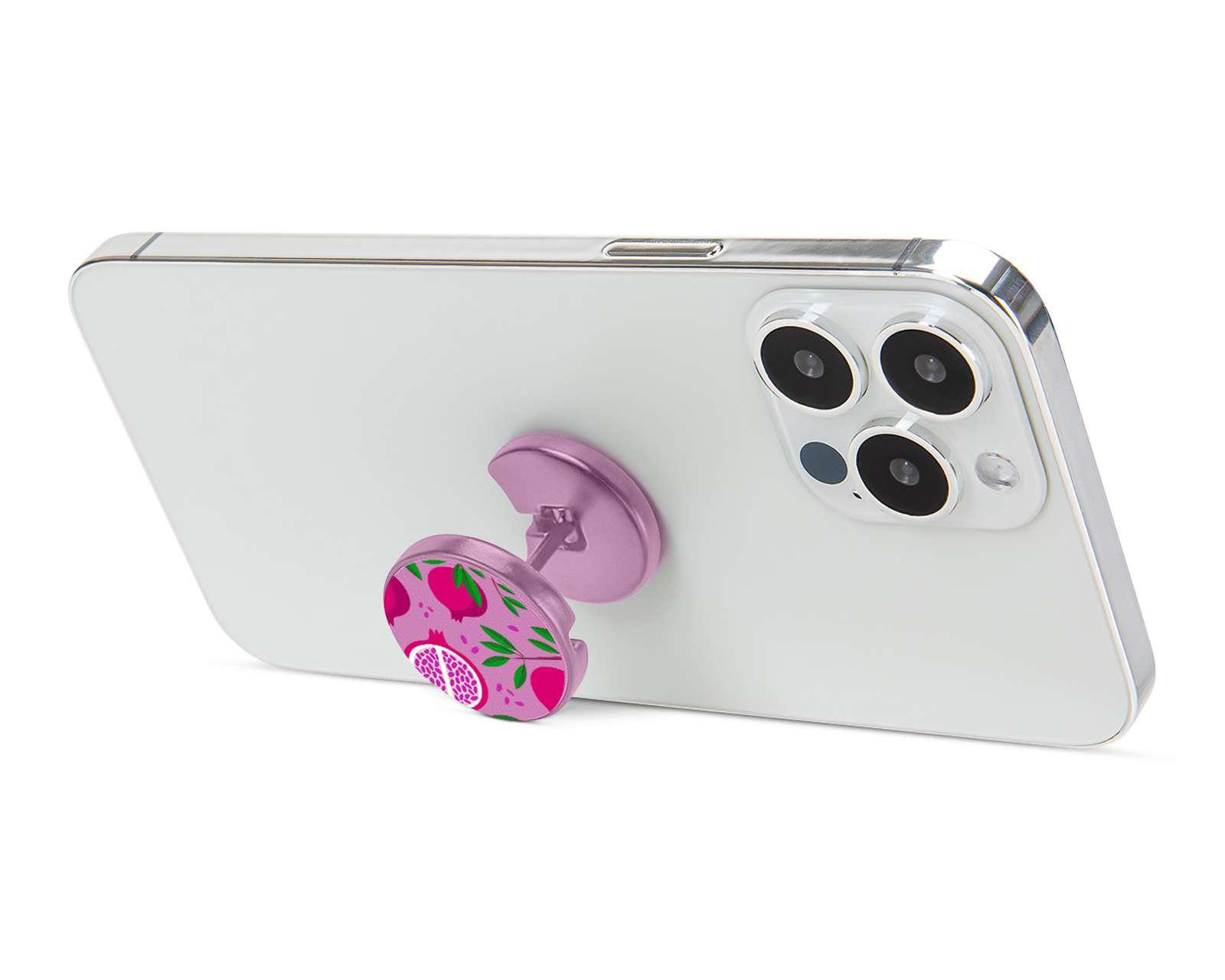 Soporte Adherible Blob Rosa para Celular $9