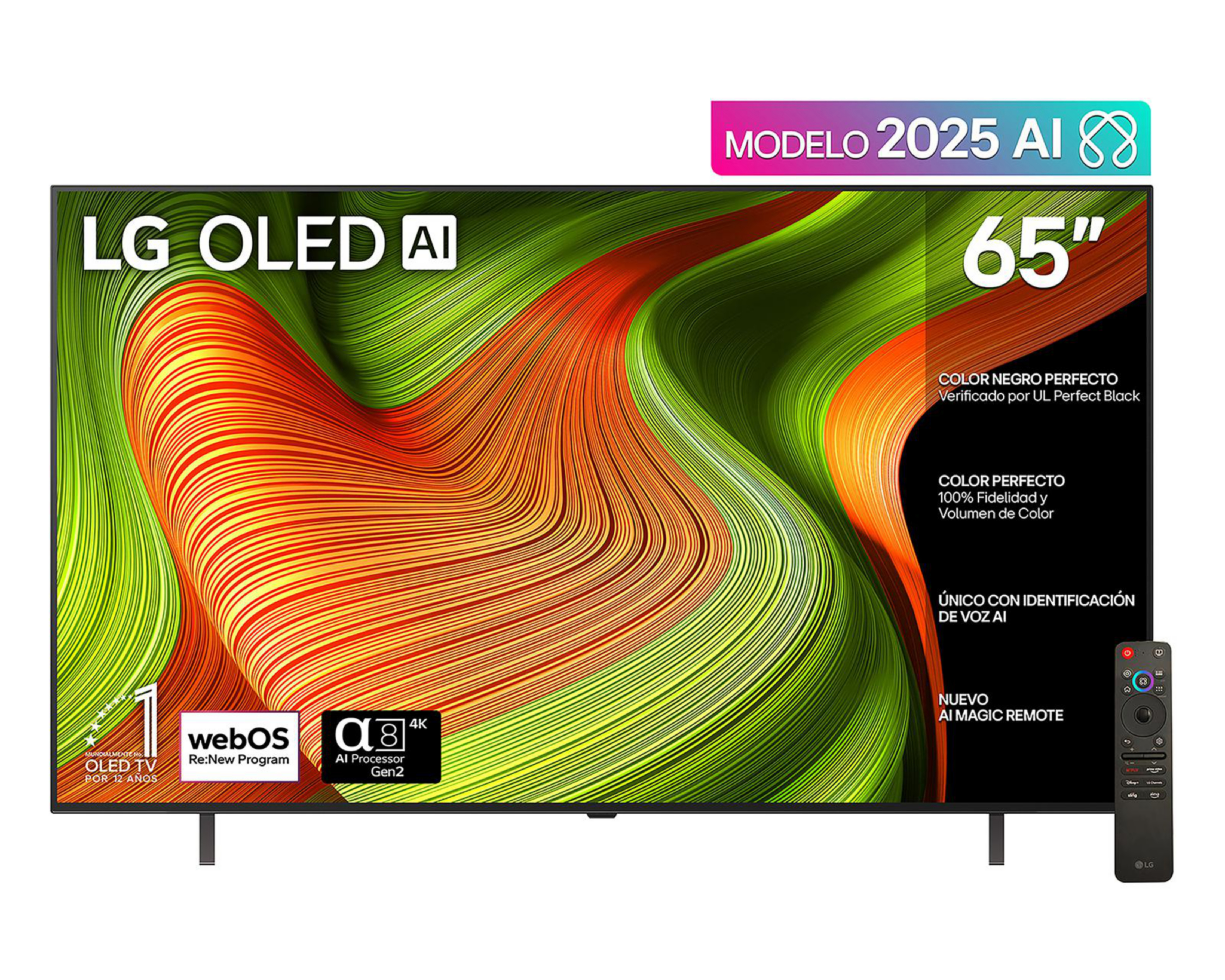 Foto 2 pulgar | Pantalla Smart TV LG OLED 65 Pulgadas UHD OLED65B5