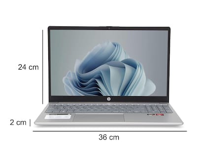 Foto 7 | Laptop HP 15-FC0079LA 15.6 Pulgadas Windows 11 Home AMD Ryzen 5 8 GB RAM 512 GB SSD Plateada