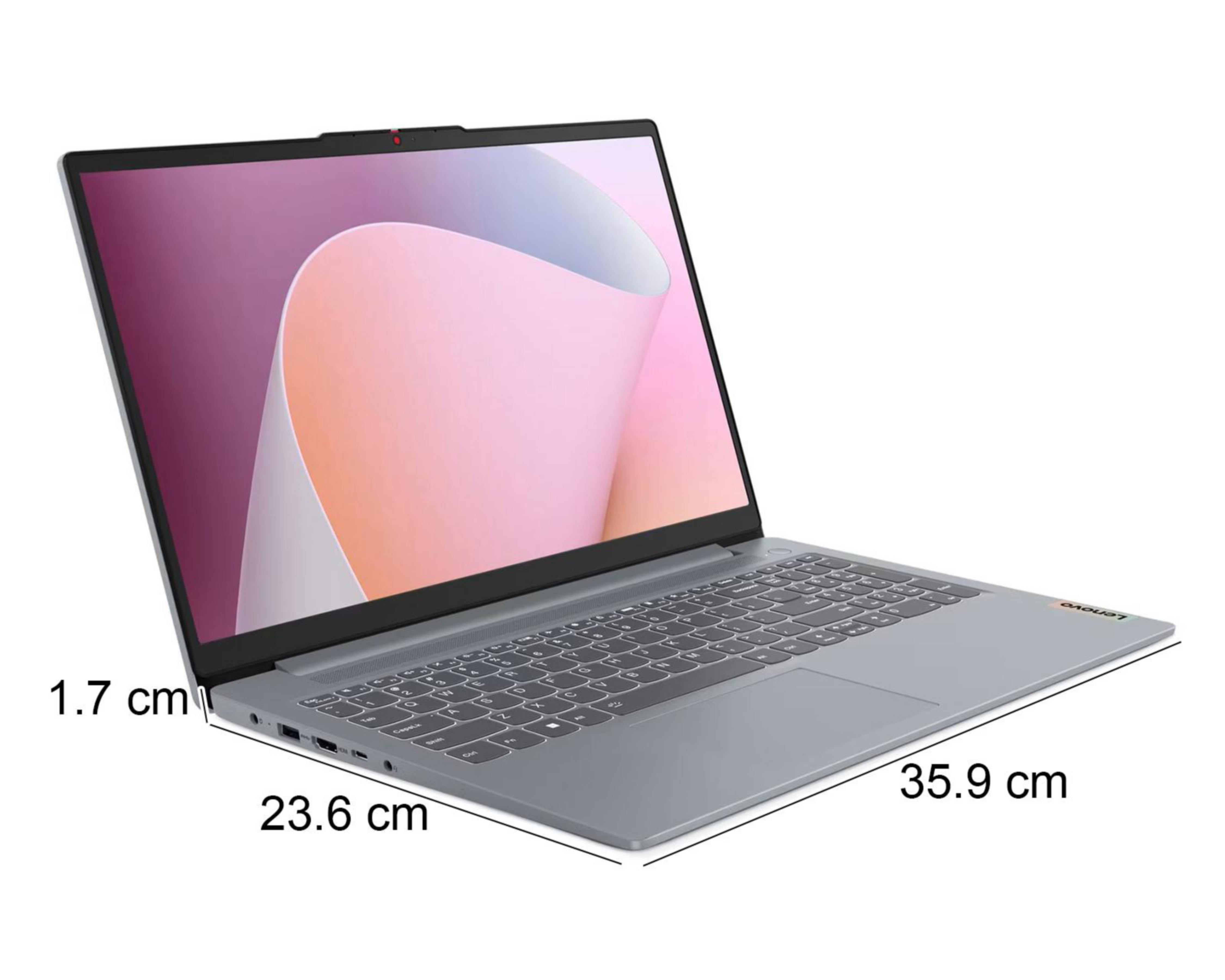 Foto 8 pulgar | Laptop Lenovo IdeaPad Slim 3 15AMN8 15.6 Pulgadas Windows 11 AMD Ryzen 3 7320U 8 GB de RAM 512 GB SSD Gris