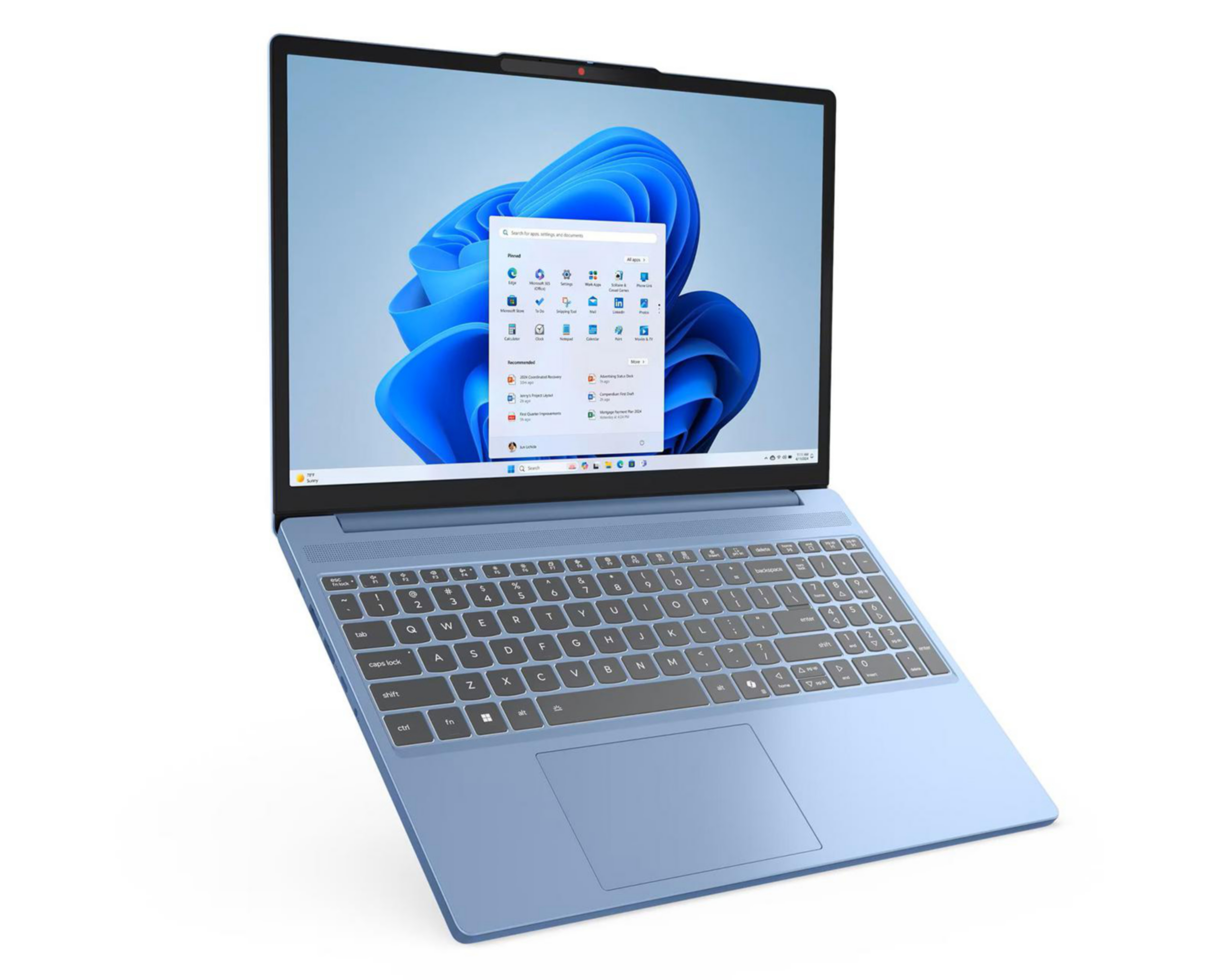 Foto 3 pulgar | Laptop Lenovo IdeaPad Slim 15IRH10 I7 15.3 Pulgadas Windows 11 Intel Core i7 16 GB RAM 512 GB SSD Azul