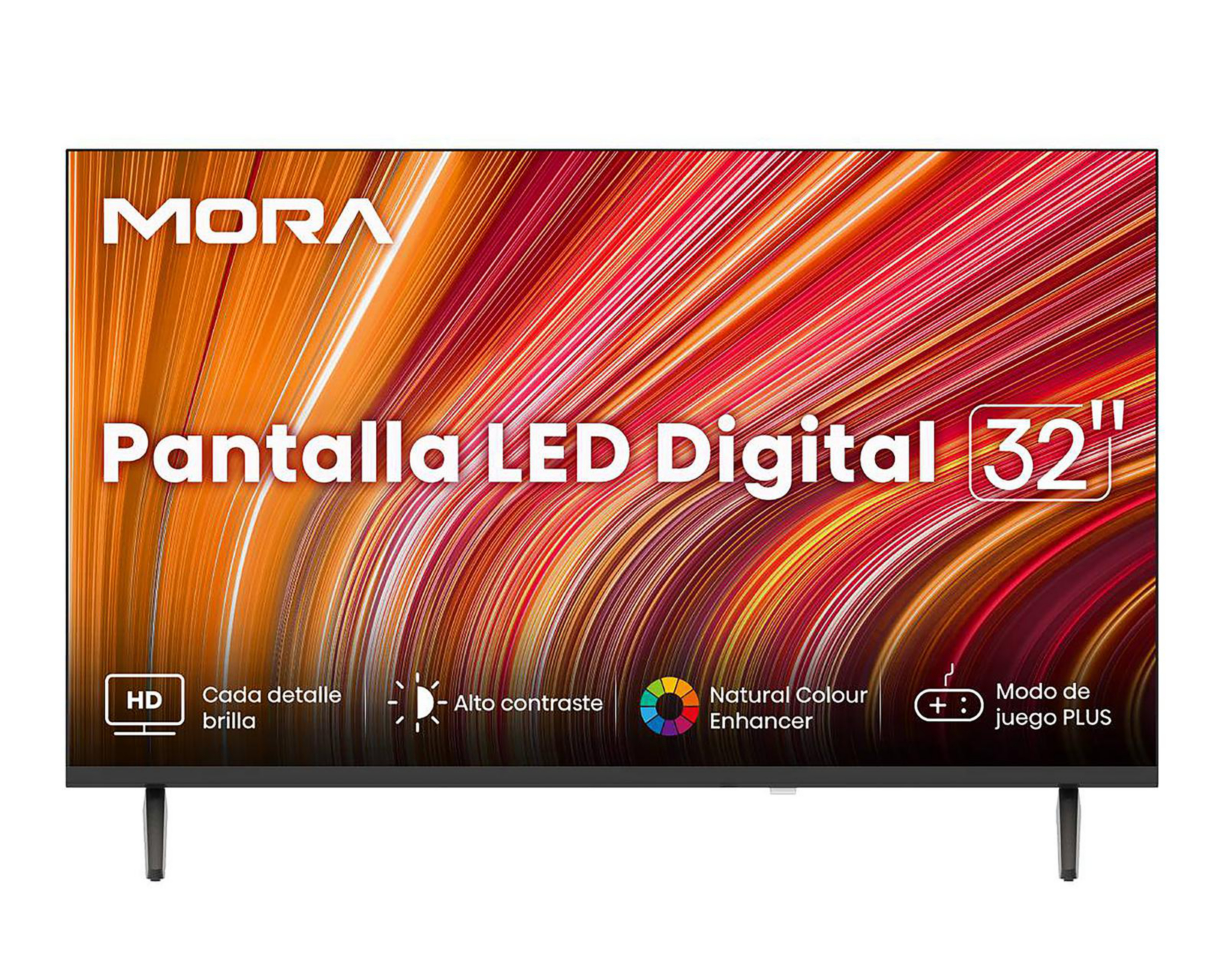 Foto 2 pulgar | Pantalla Mora LED 32 Pulgadas HD 32D3N