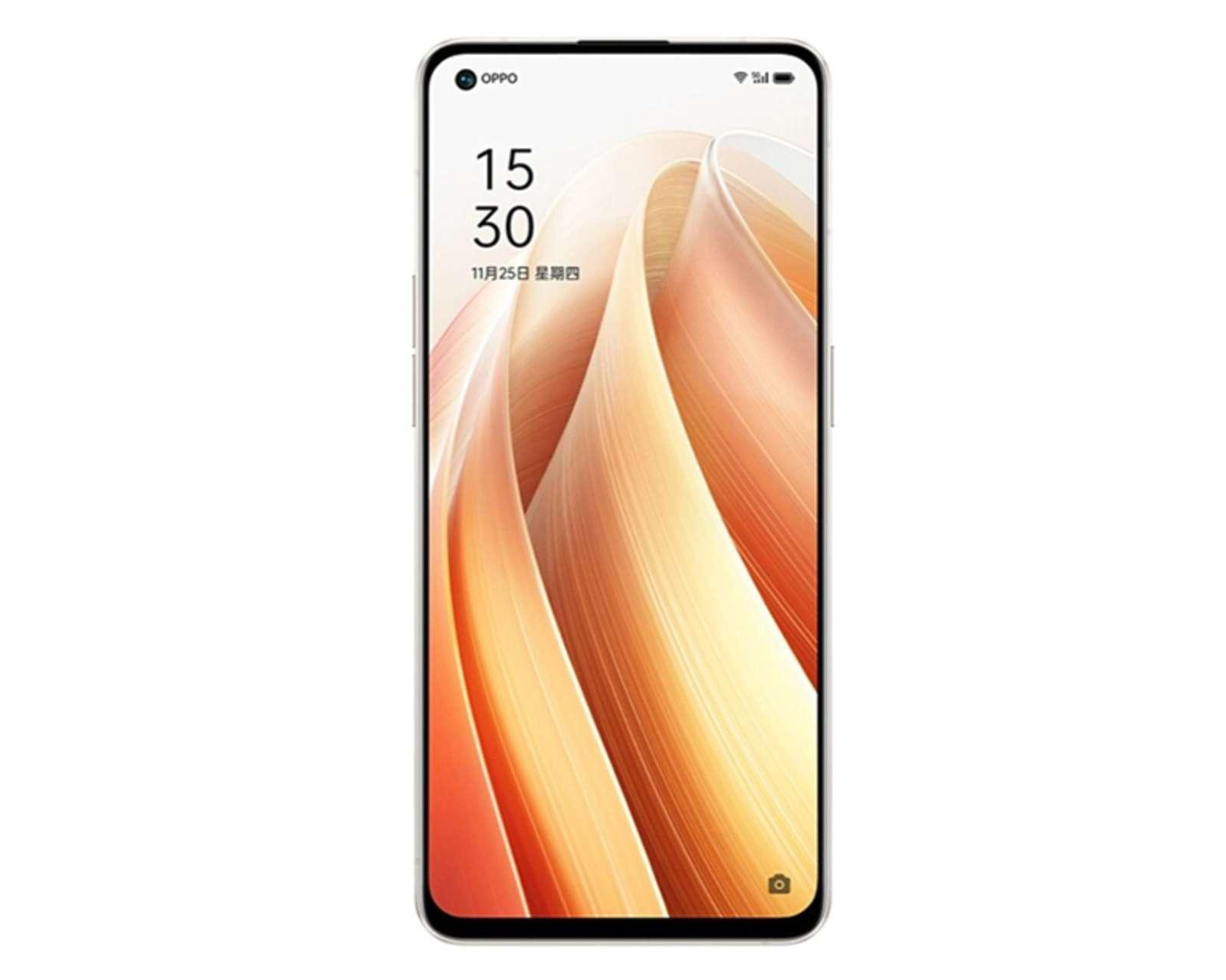 Foto 3 | Movistar OPPO Reno7 256 GB Dorado