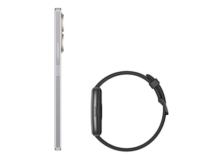 Foto 5 | Celular Huawei Liberado Nova 10 SE 128 GB Plata + Fitband