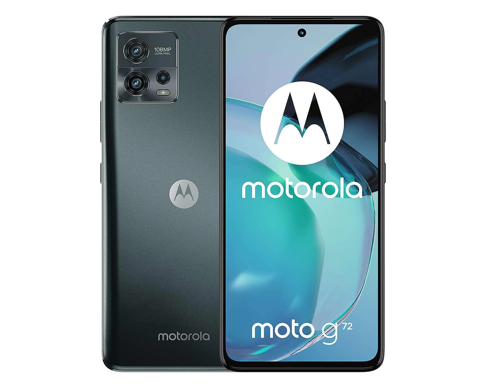 Celular Motorola Liberado Moto G72 128 GB Negro $7,299
