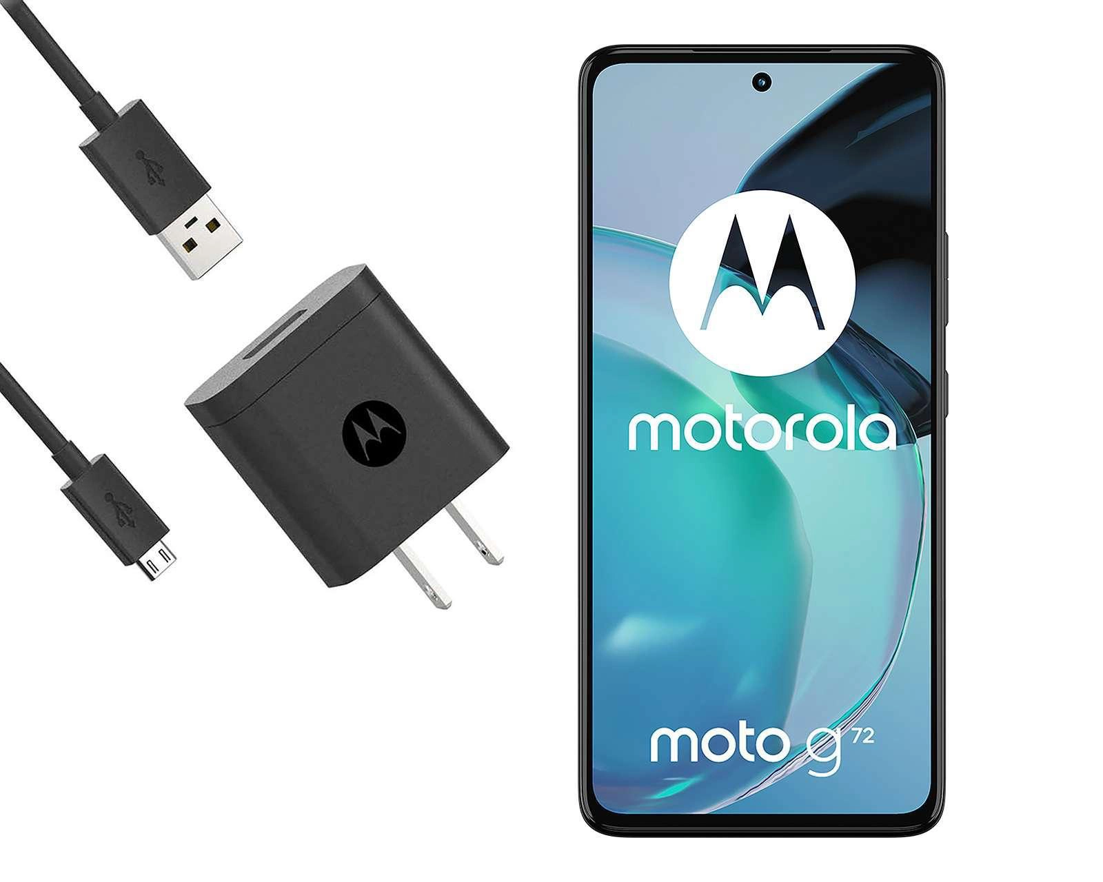 Foto 7 | Celular Motorola Desbloqueado Moto G72 128 GB Negro