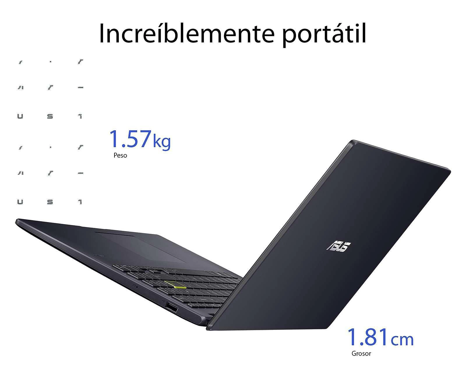 Foto 3 pulgar | Laptop Asus E510MA-BR1147W 15.6" Windows 11 Intel Celeron 8 GB RAM 128 GB SSD Negro