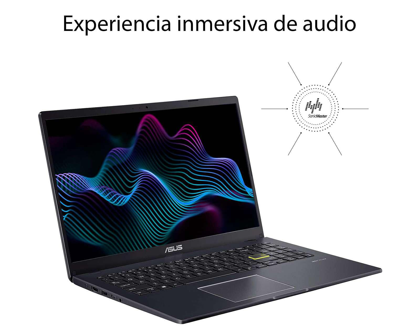 Foto 10 pulgar | Laptop Asus E510MA-BR1147W 15.6" Windows 11 Intel Celeron 8 GB RAM 128 GB SSD Negro