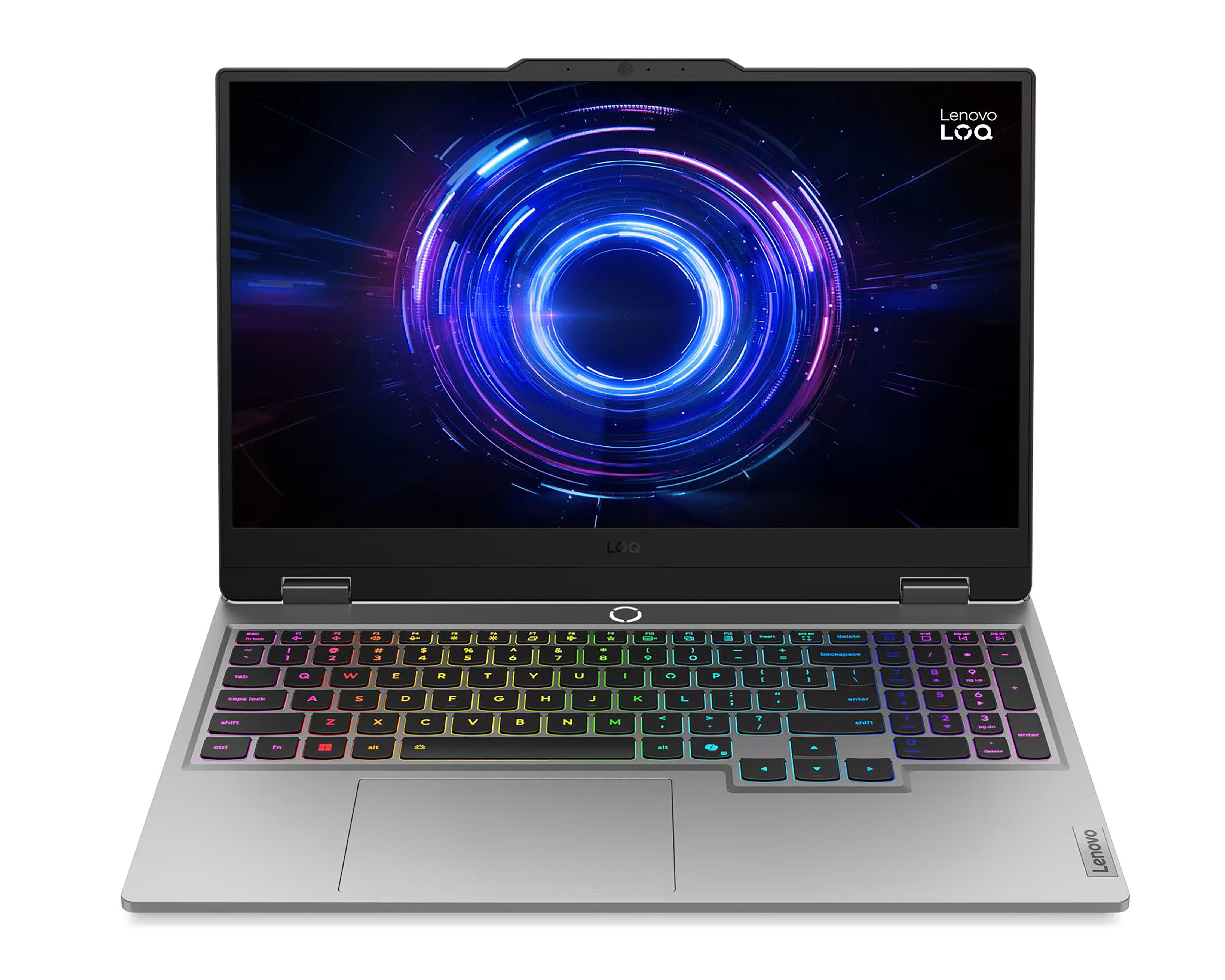 Laptop Gamer Lenovo LOQ 15IRX10 15.6 Pulgadas NVIDIA GeForce RTX 5050 24 GB RAM 512 GB SSD Gris