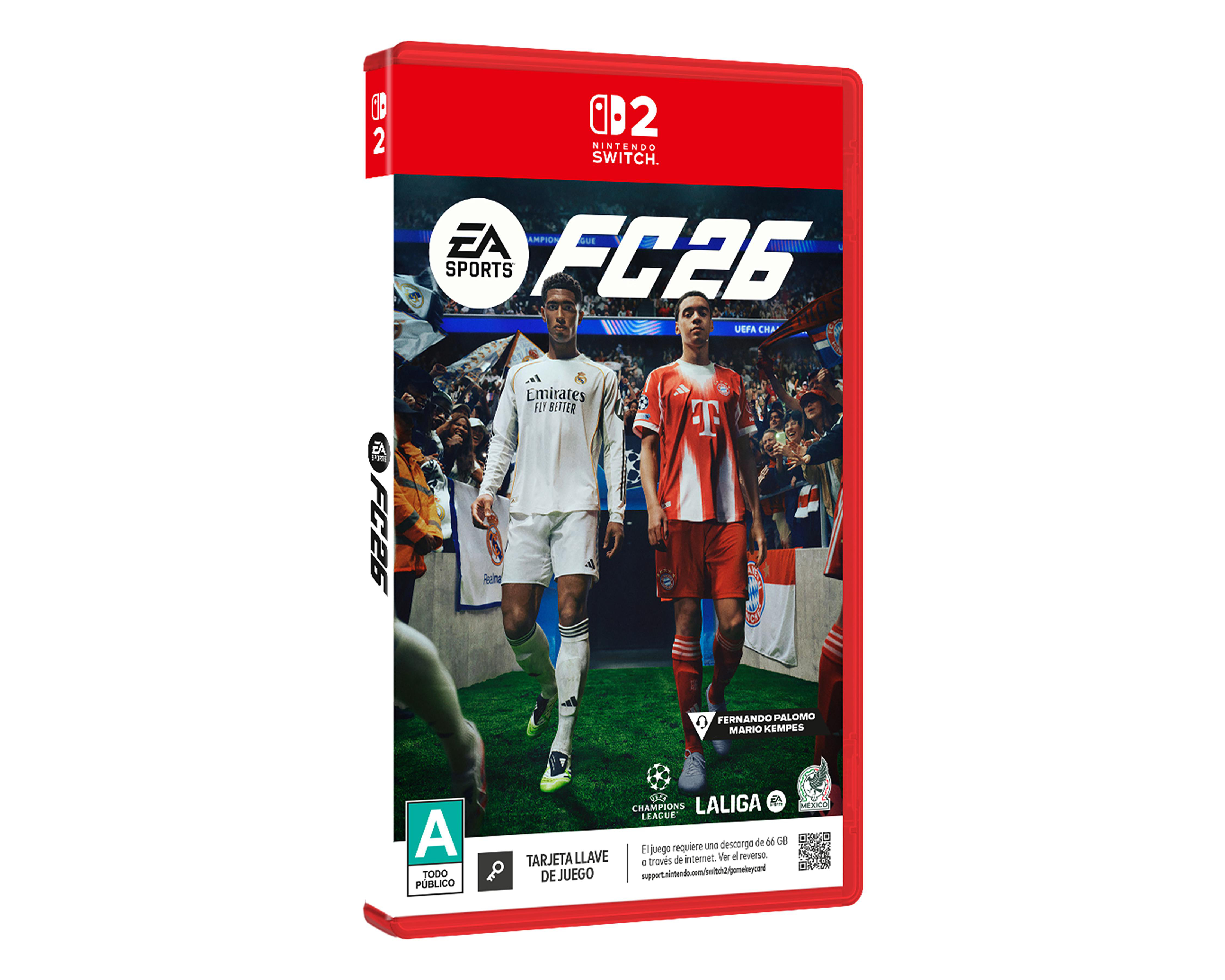 Foto 3 pulgar | Preventa EA Sports FC 26 Edición Estándar para Nintendo Switch 2
