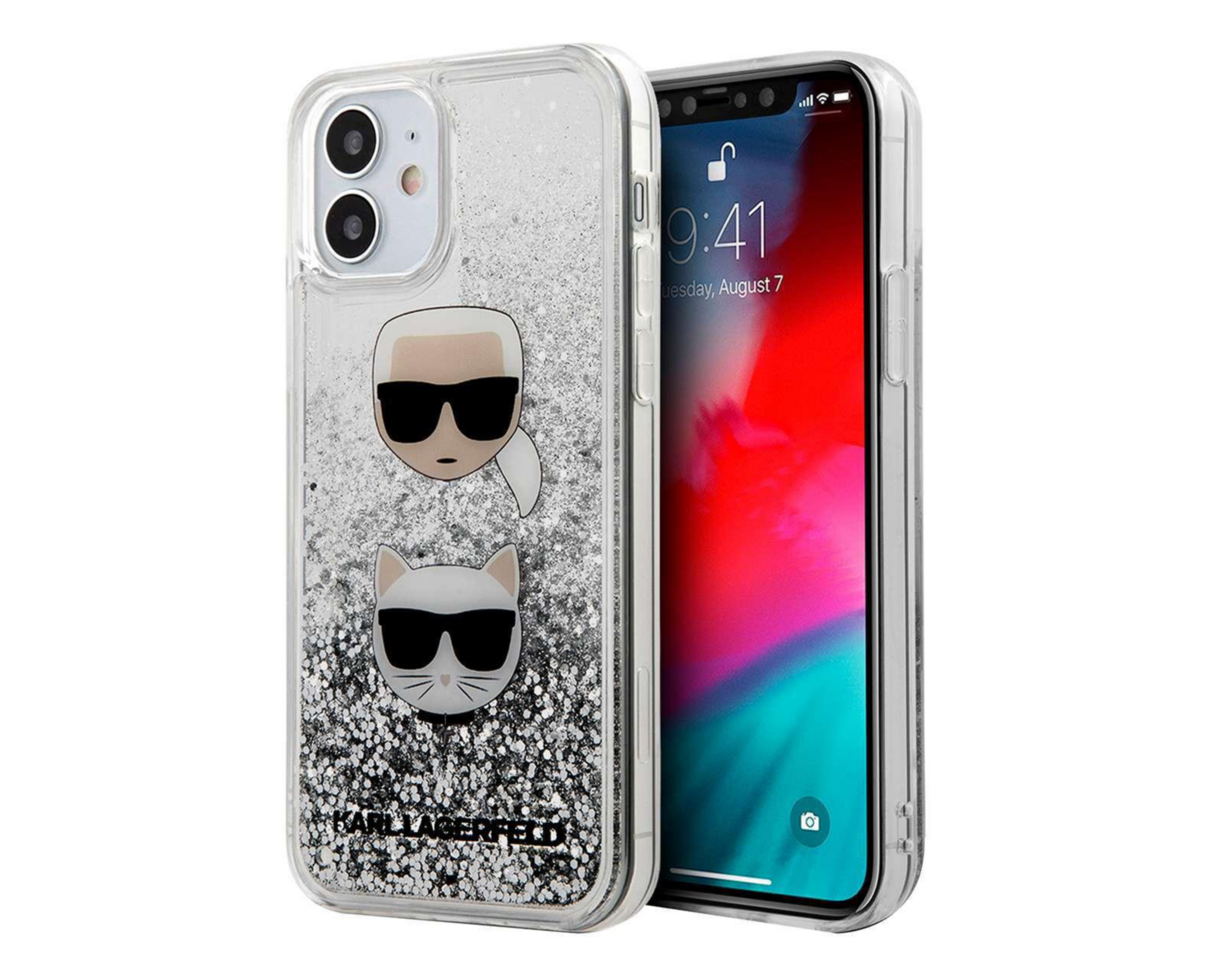 Foto 2 pulgar | Funda Karl Lagerfeld para iPhone 12 Mini