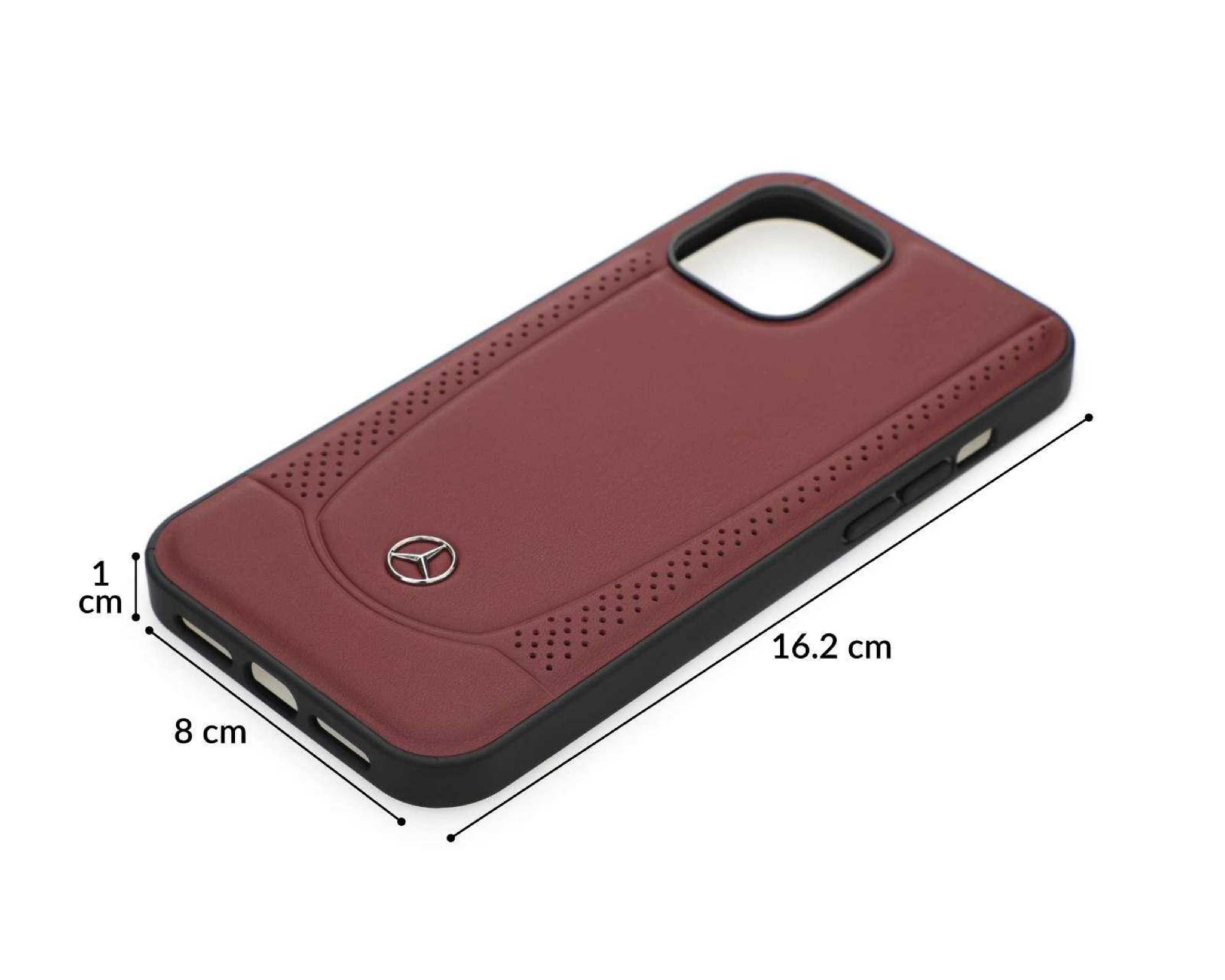 Foto 8 pulgar | Funda Mercedes Benz para iPhone 12 Pro Max