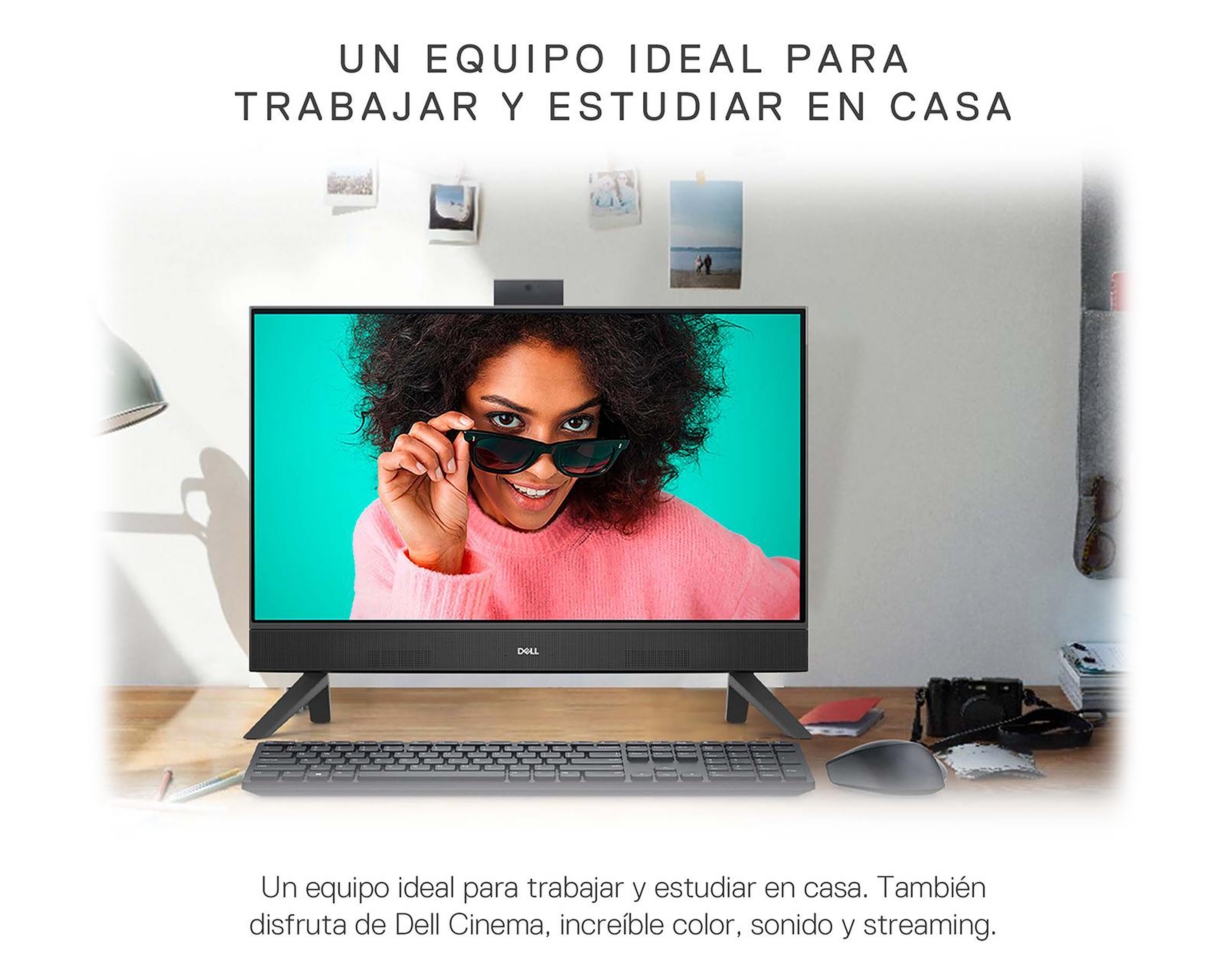 Foto 7 pulgar | Computadora de Escritorio Dell Y7D70 23.8 Pulgadas Windows 11 Home AMD Ryzen 8 GB RAM 512 SSD Negra