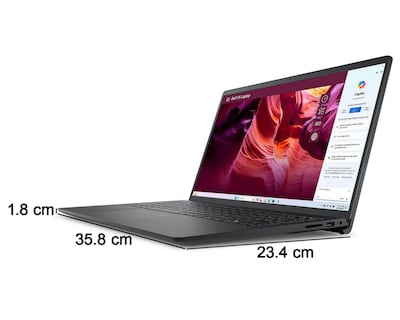 Foto 6 | Laptop Dell 15 DC15255 15.6 Pulgadas Windows 11 AMD Ryzen 7 16 GB RAM 1 TB SSD Negra