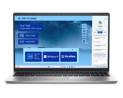Foto 1 | Laptop Dell 0Y8RM 15.6 Pulgadas Windows 11 Intel Core i7 16 GB RAM 512 GB SSD Plateada