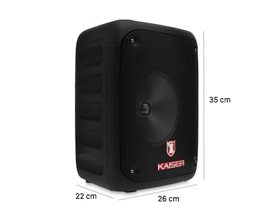 Foto 8 | Bafle Bluetooth Kaiser KSW-7006 con Luz