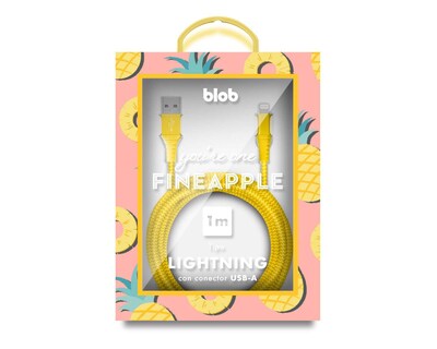 Foto 2 | Cable Blob Lightning - USB-A 1 Metro