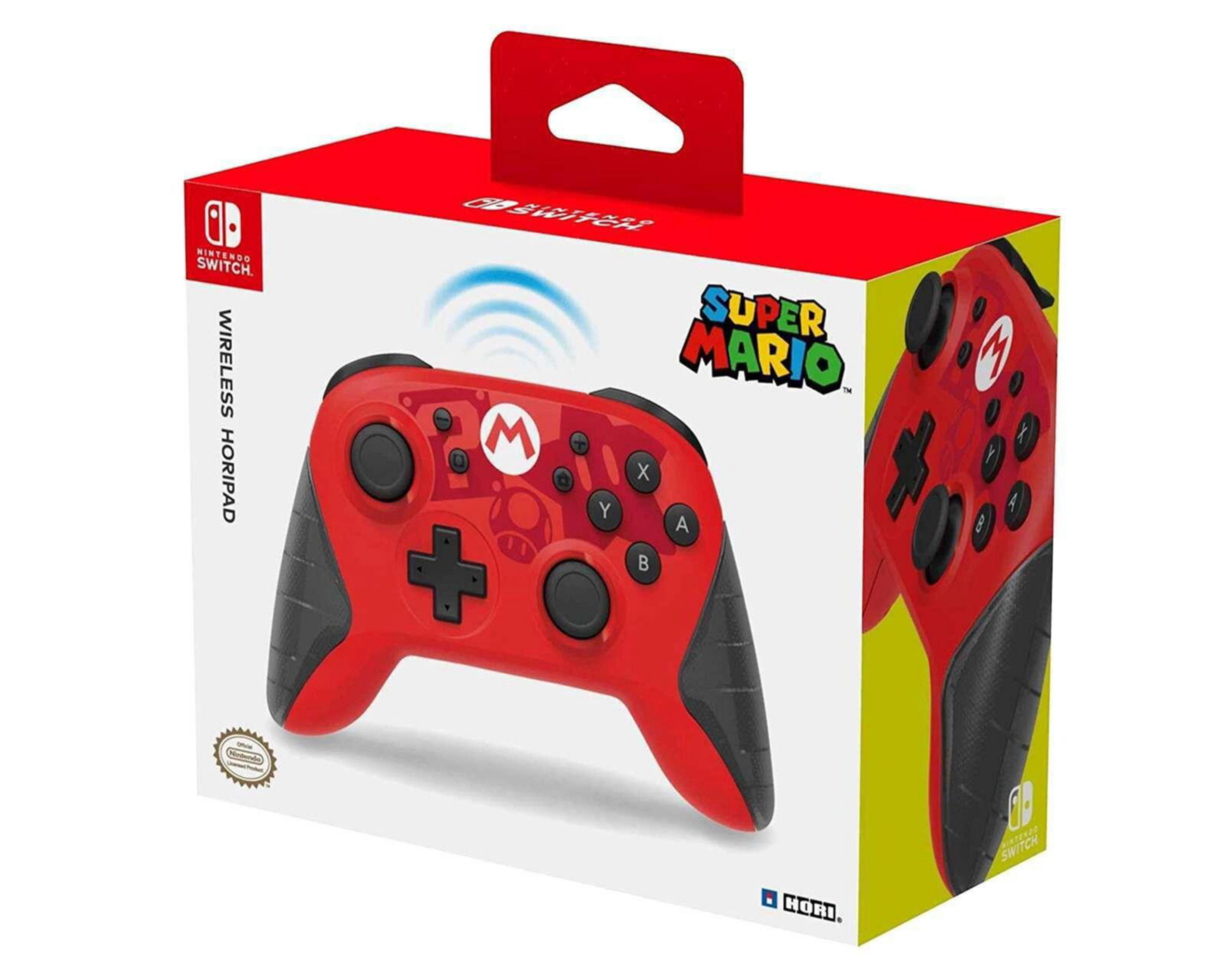 Foto 4 pulgar | Control Hori Horipad para Nintendo Switch color Rojo