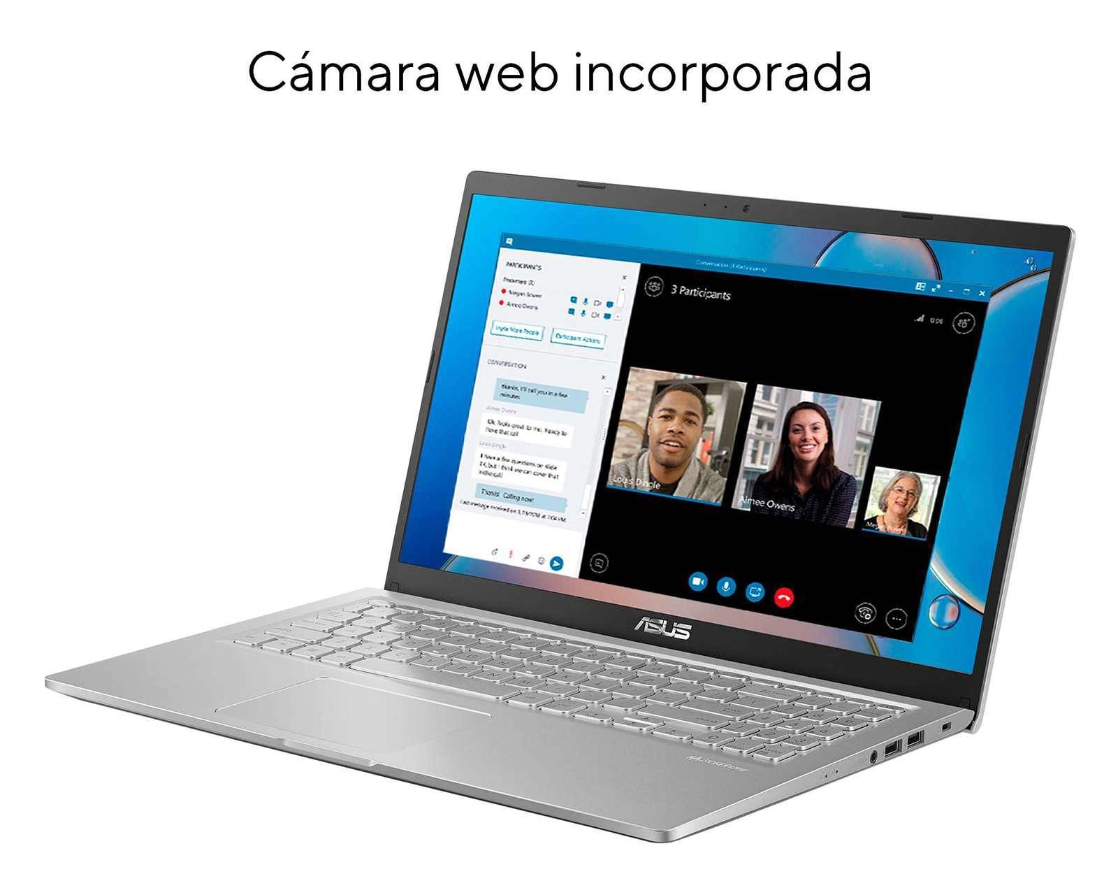 Foto 3 pulgar | Laptop Asus X515JA-BQ2768W 15.6" Intel Core i5 8 GB RAM 256 SSD Plata
