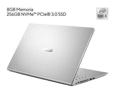 Foto 3 | Laptop Asus X515JA-BQ2768W 15.6" Intel Core i5 8 GB RAM 256 SSD Plata