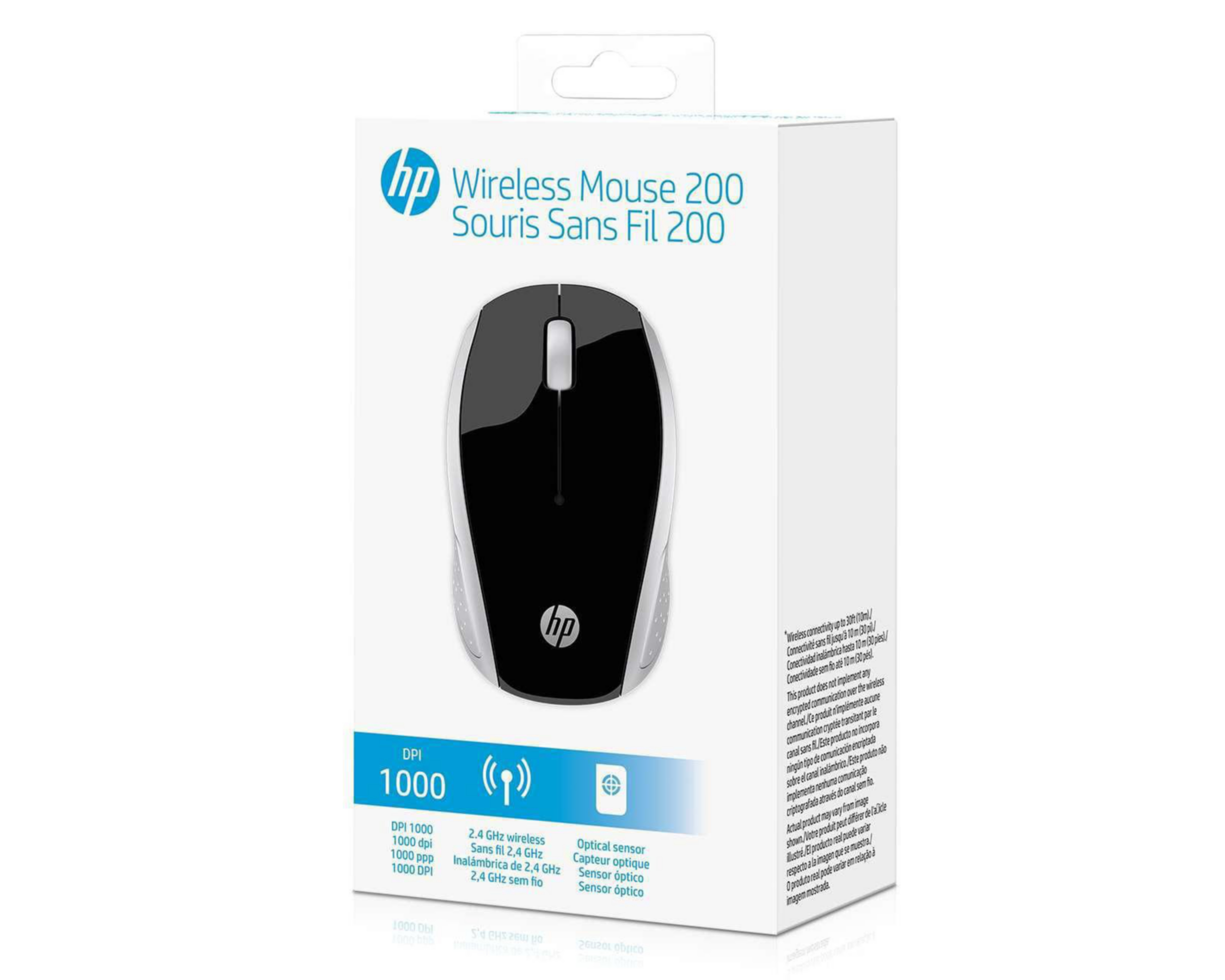 Foto 5 pulgar | Mouse Inalámbrico HP 200 Silver Wirele