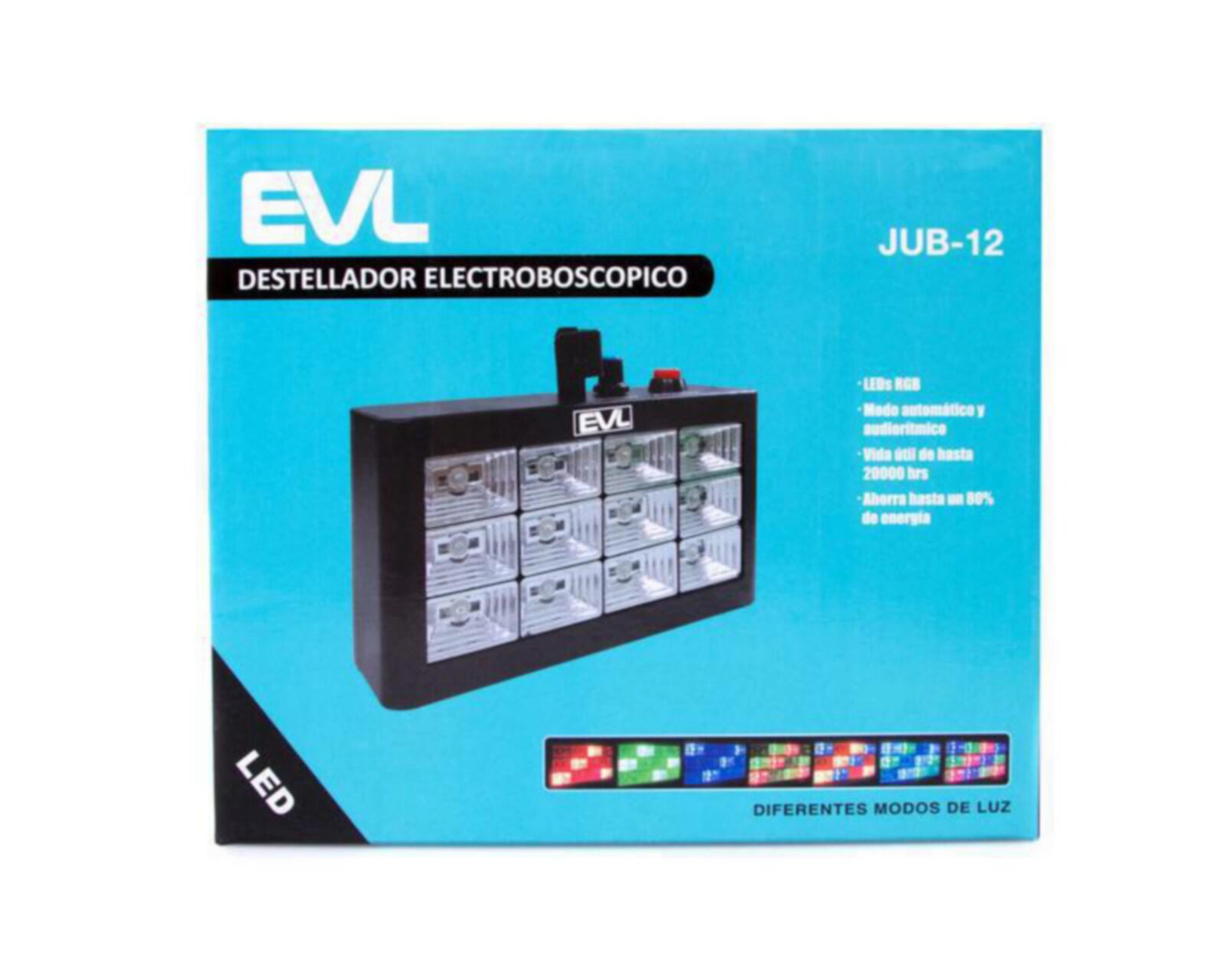Foto 4 | Destellador Estroboscópico EVL JUB-12 Negro