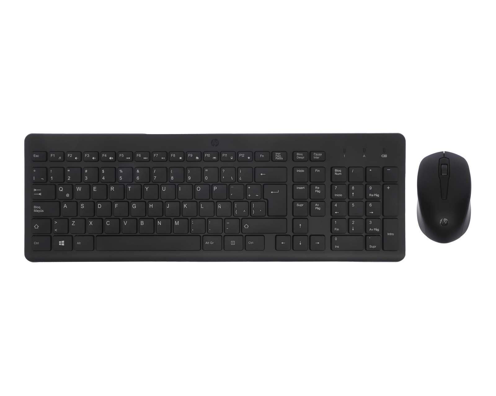 Combo de Teclado y Mouse Inalámbrico HP 2 Piezas