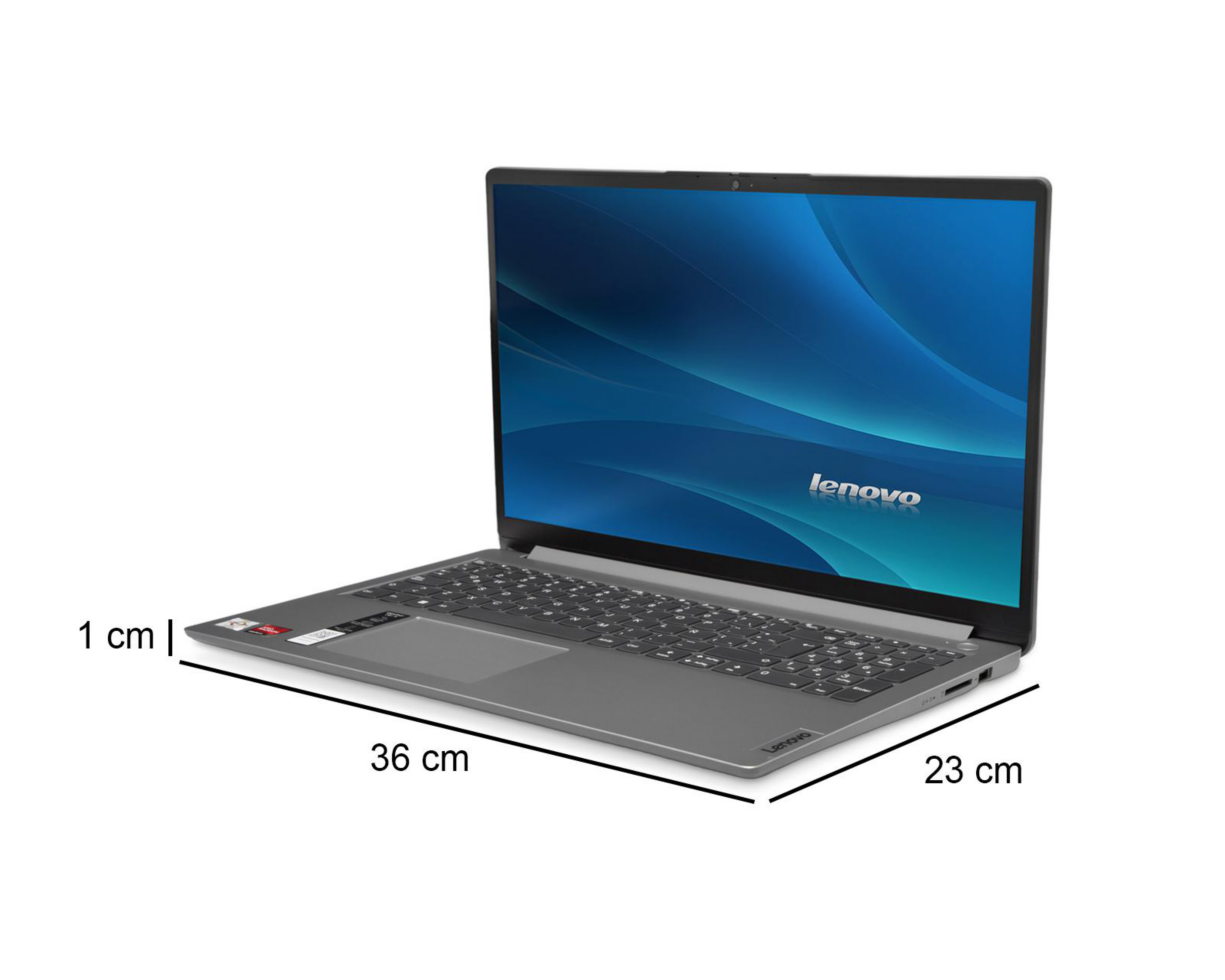 Foto 8 pulgar | Laptop Lenovo Ideapad de 15.6" Windows 11 Athlon Silver 8 GB RAM de 256 SSD Gris