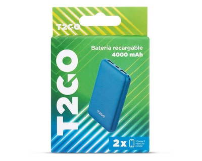 Foto 3 | Batería Portátil STF 4,000 mAh