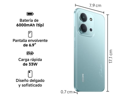 Foto 10 | Celular Xiaomi Redmi 15C Liberado 128 GB Verde