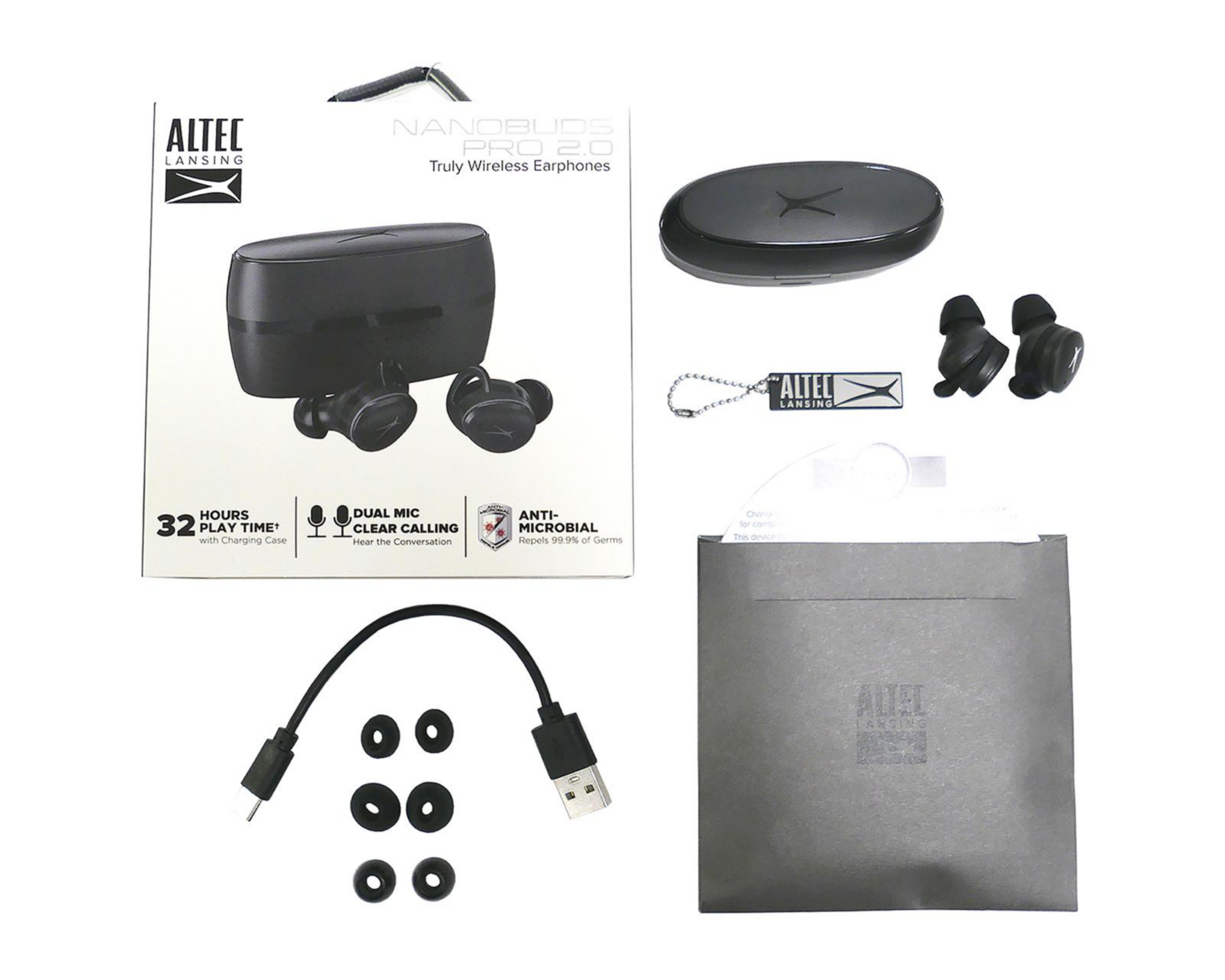 Foto 5 pulgar | Audífonos True Wireless Altec Lansing Nanobuds Pro 2.0