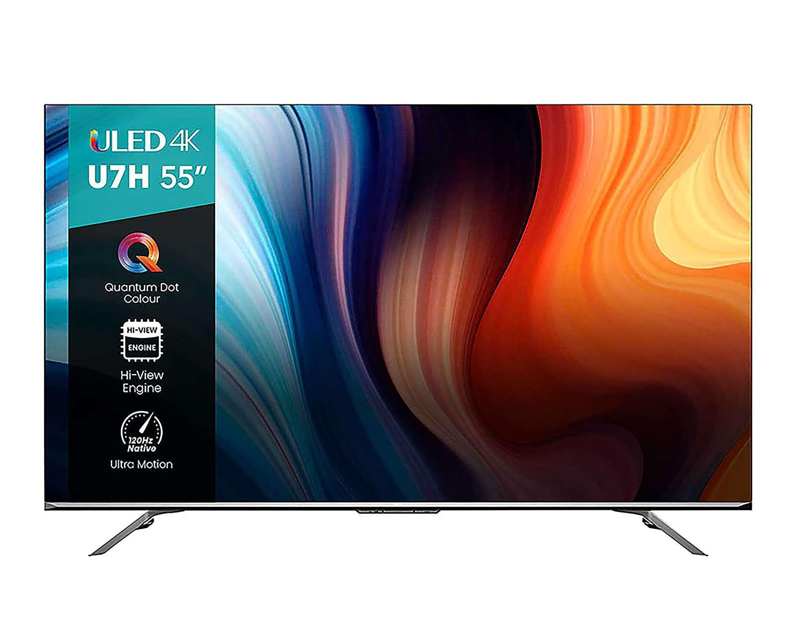 Foto 2 pulgar | Pantalla ULED Hisense 55" Ultra HD 4K Smart TV 55U7H