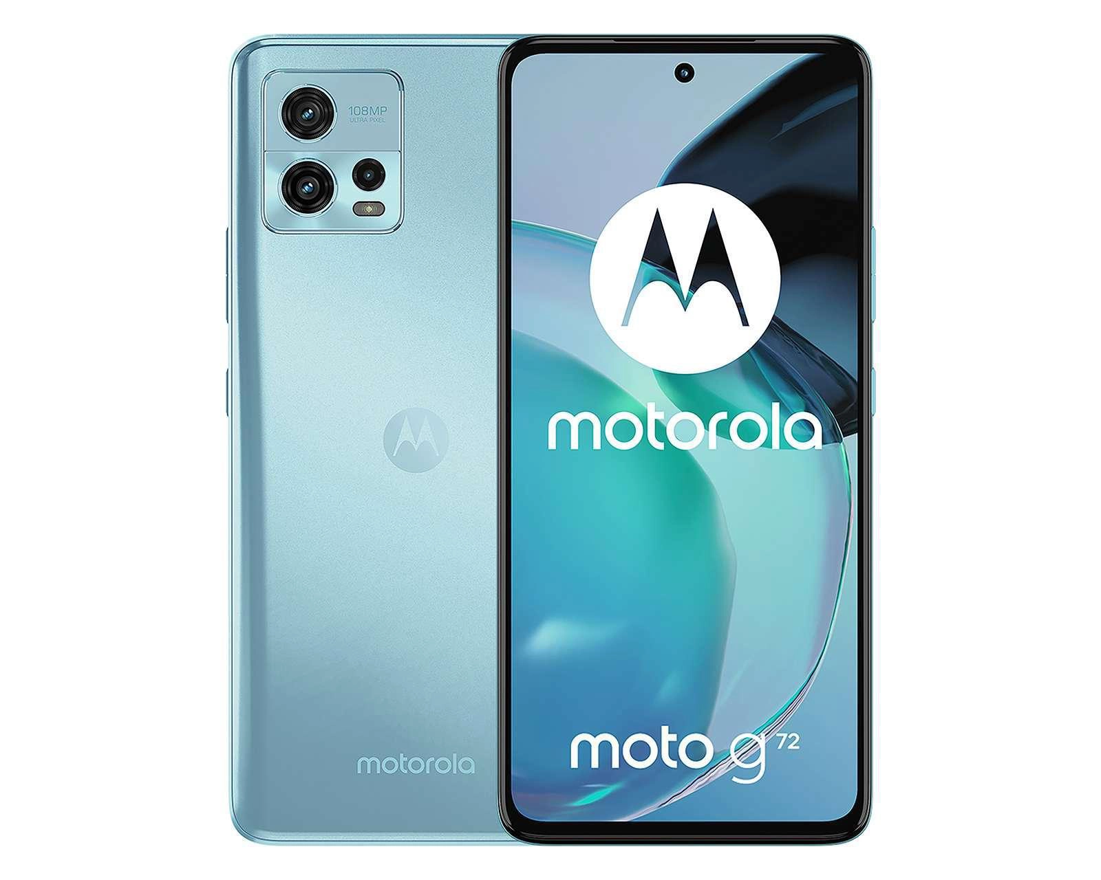 Foto 2 pulgar | Celular Motorola Desbloqueado Moto G72 128 GB Azul