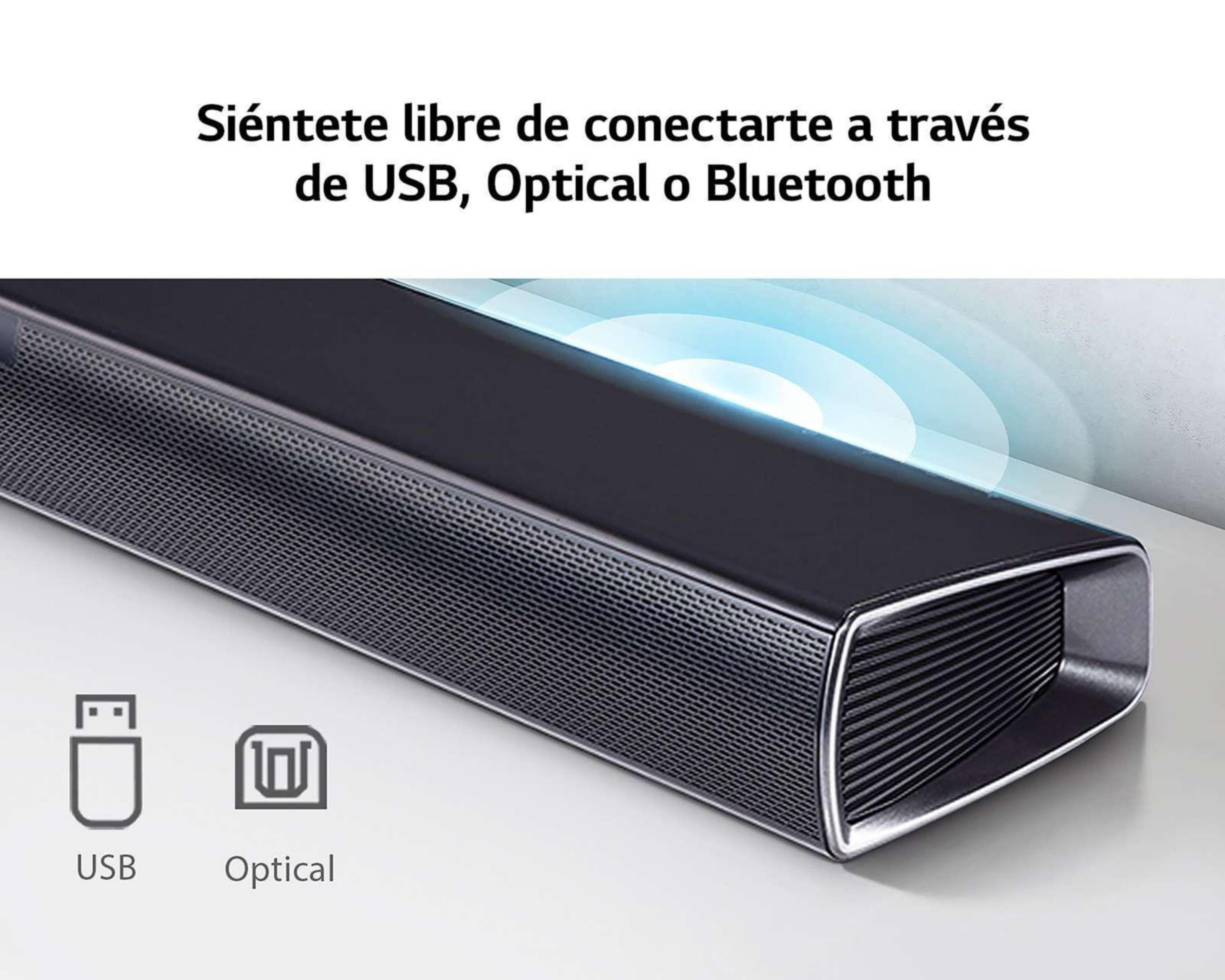 Foto 9 pulgar | Barra de Sonido LG SQC1 2.1 Canales 160W