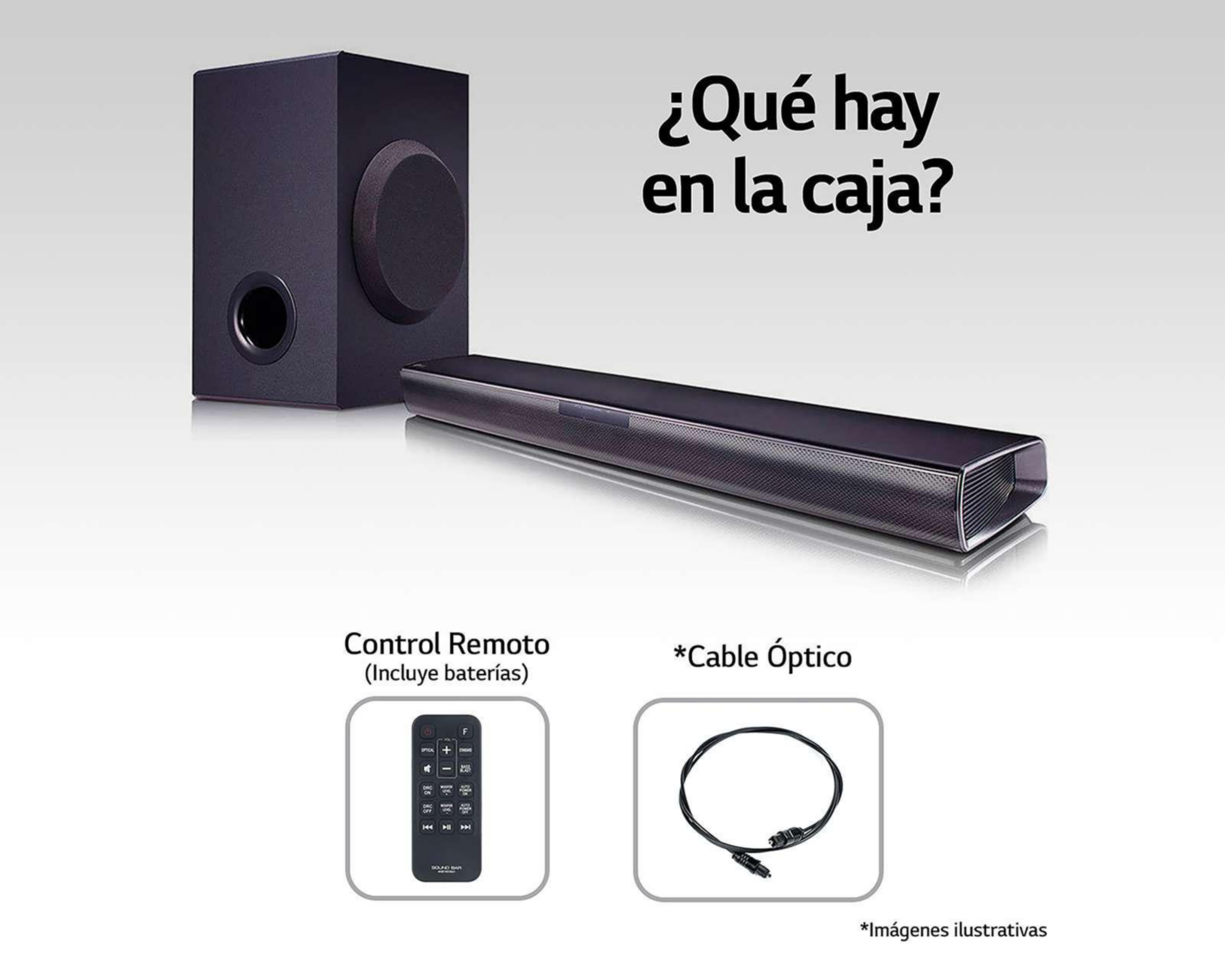 Foto 10 pulgar | Barra de Sonido LG SQC1 2.1 Canales 160W