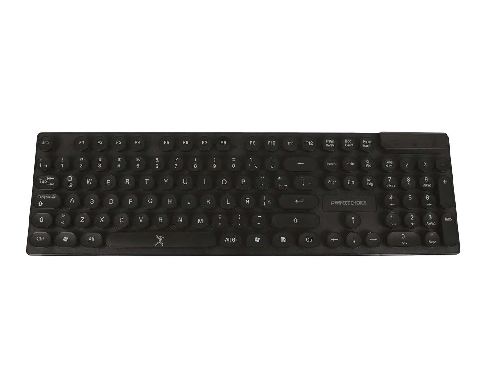 Teclado Inalámbrico Perfect Choice PC-201090 $299